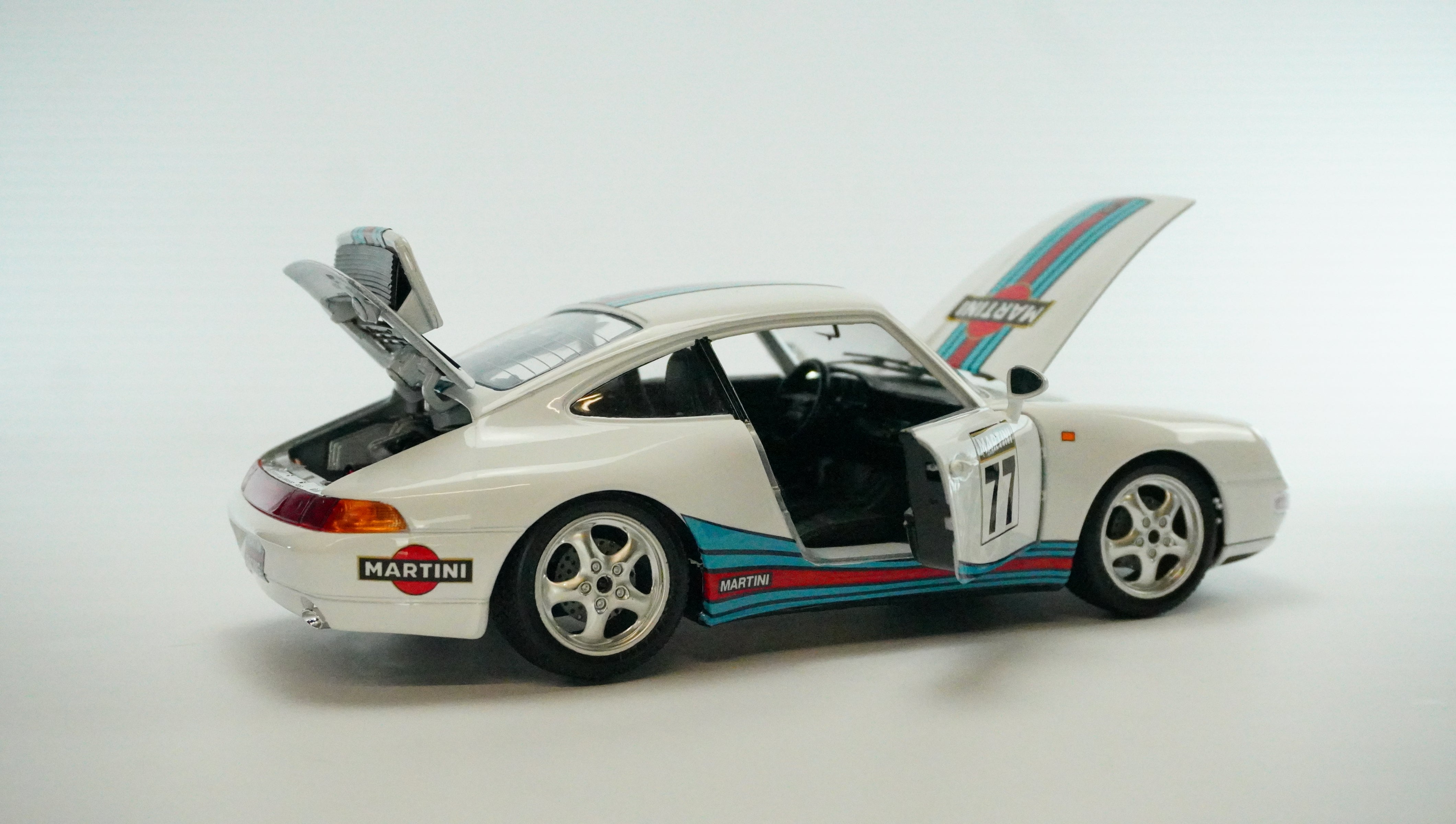 Porsche 911 Carrera Cup Martini Racing Nr.77 Rarität 1993 1:18