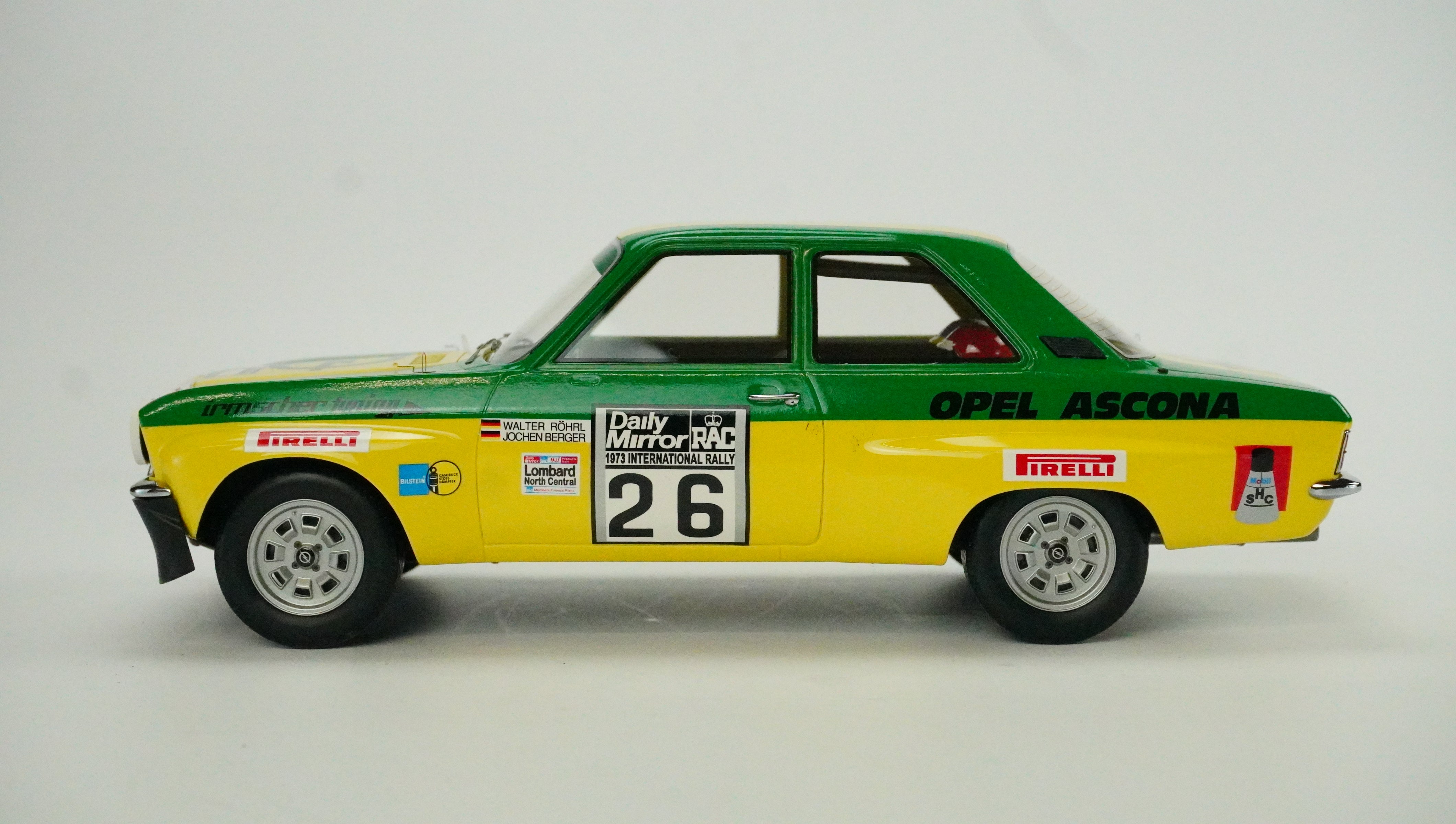 Opel Ascona A Rally Nr.26 Limited 1:18