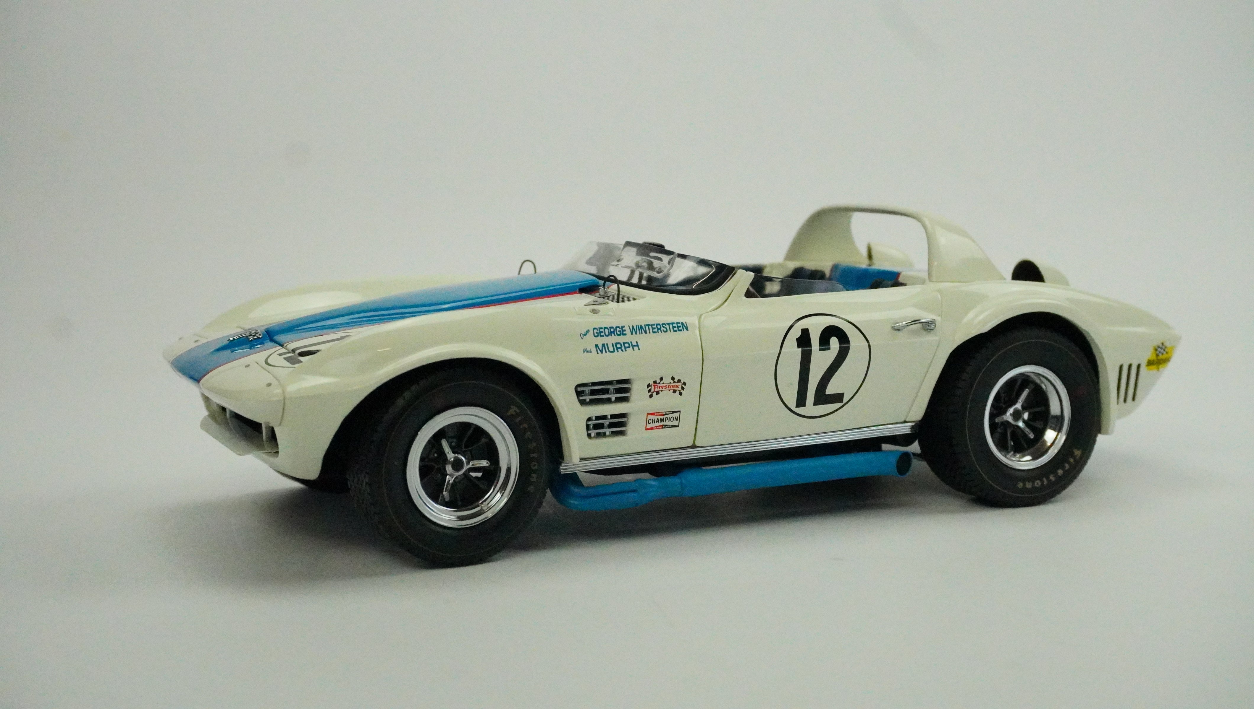 Chevrolet Corvette Grand Sport Roadster Nr.12 Rarität 1966 1:18
