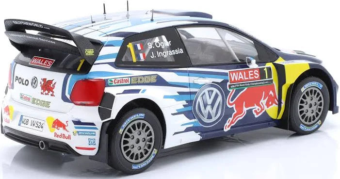 VW Polo WRC Rally Nr.1 "Red Bull" 1:18