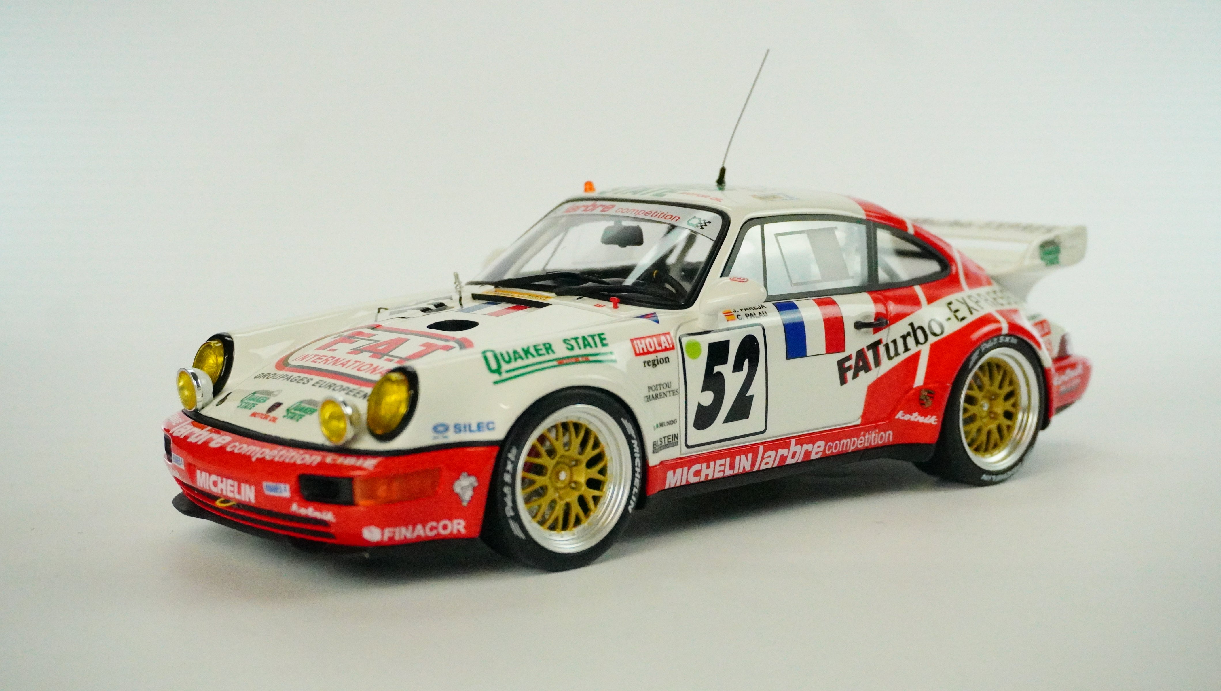 Porsche 911 (964) RSR LM Rally Nr. 52 Limited 1:18