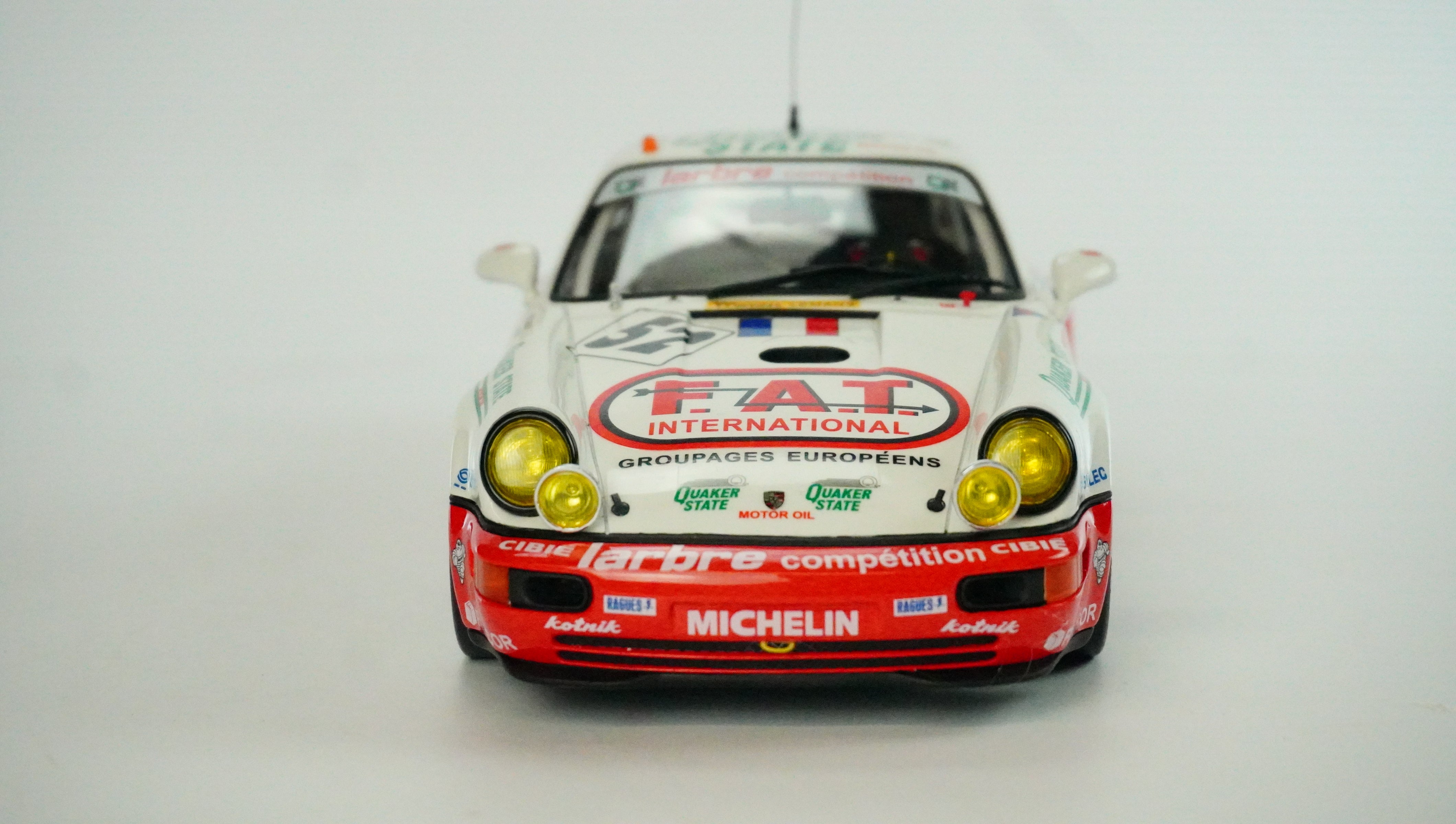 Porsche 911 (964) RSR LM Rally No. 52 Limited 1:18