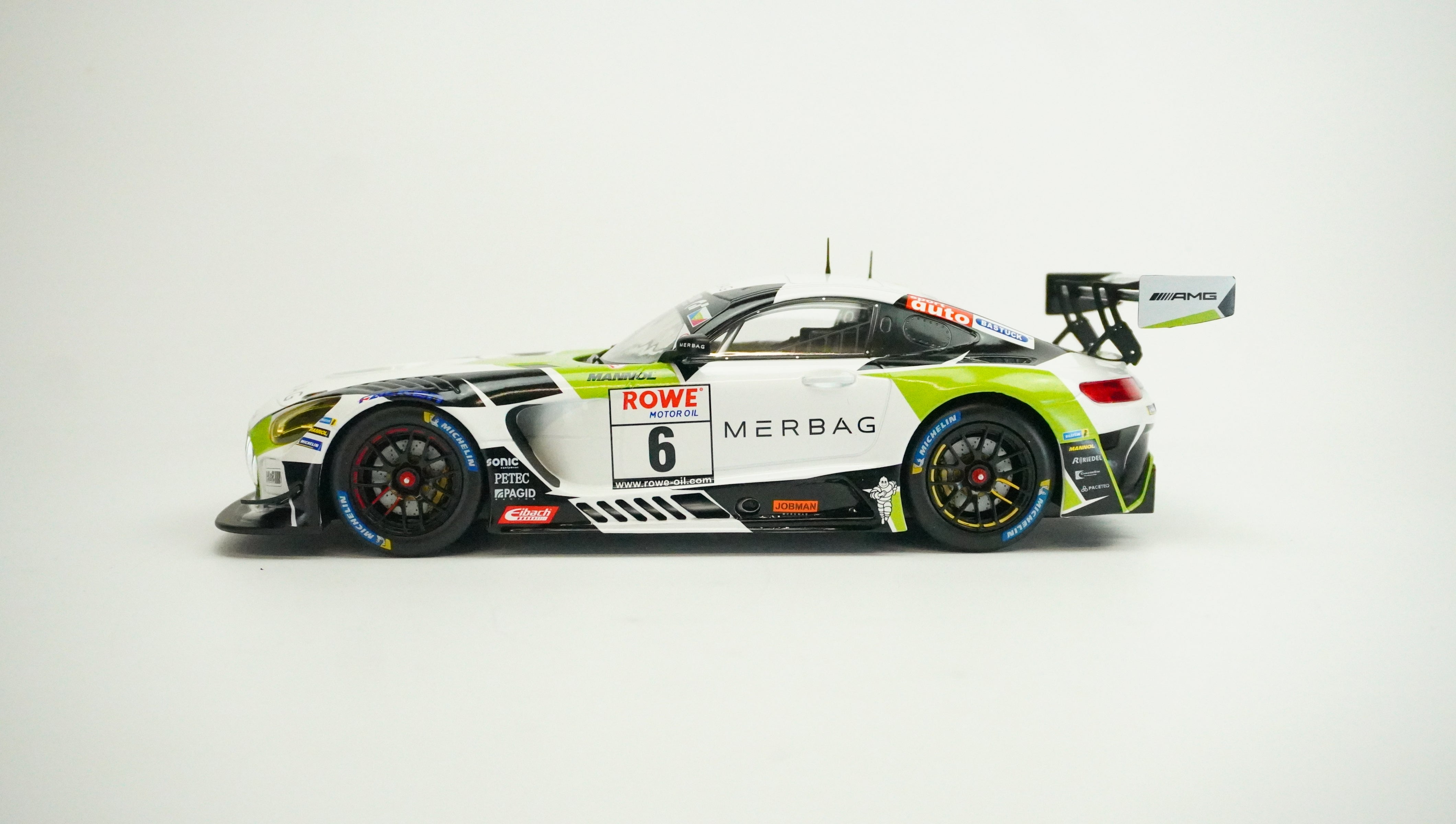 Mercedes Benz AMG GT3 Evo Merbag 1:18