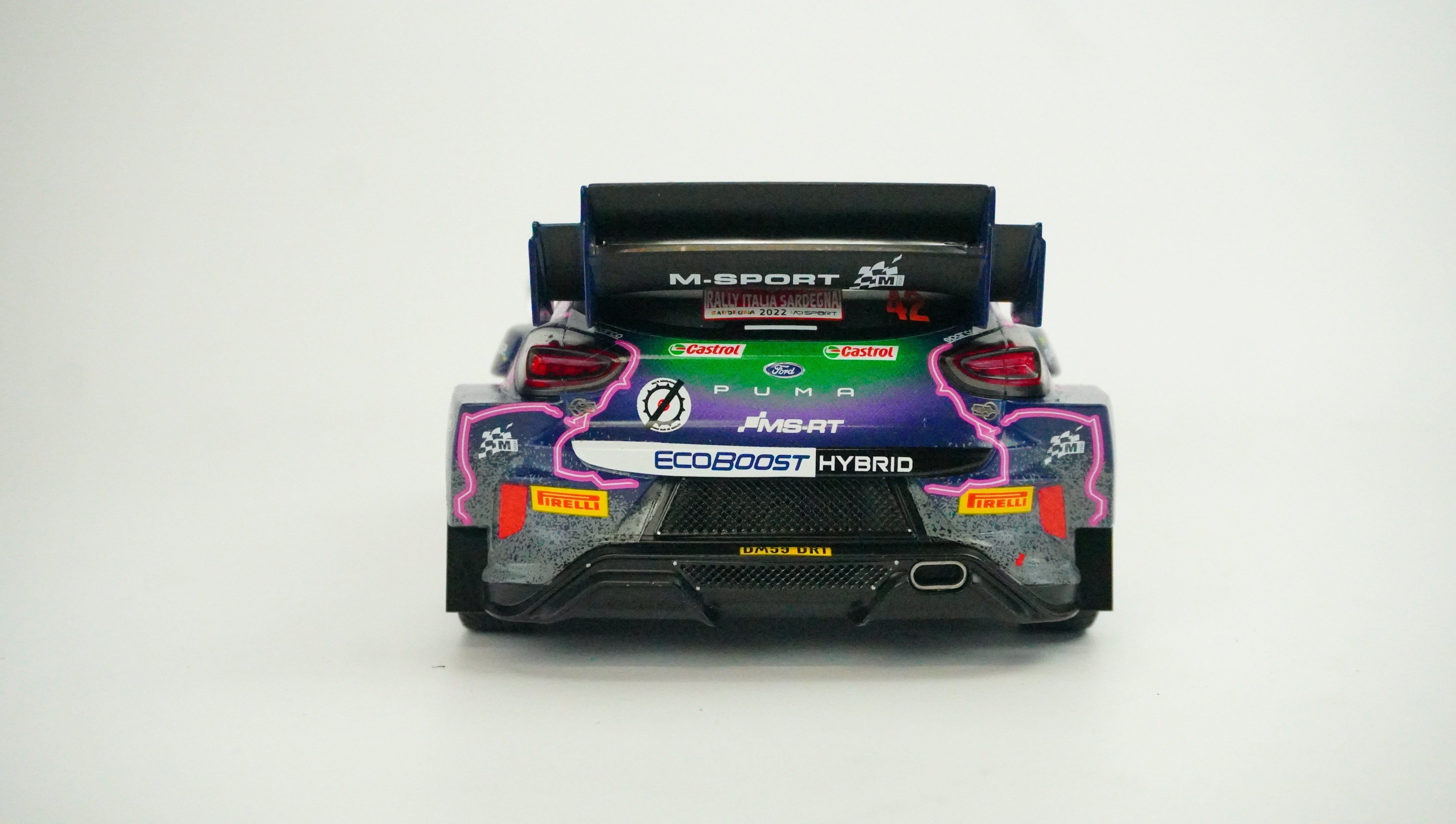 Ford Puma Rally 1 No. 42 Red Bull (without box) 1:18