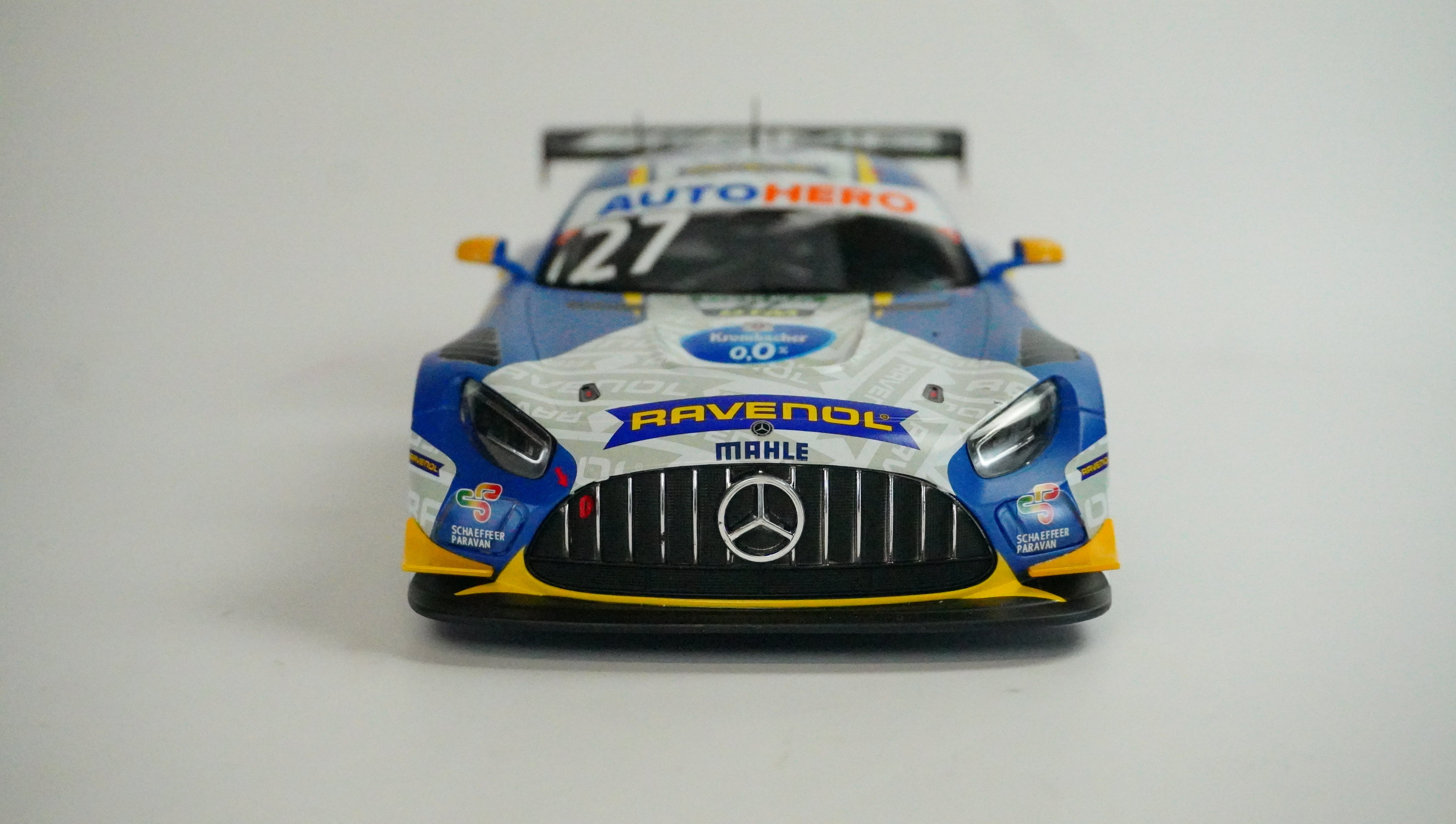 Mercedes Benz AMG GT3 Evo No. 27 2022 1:18