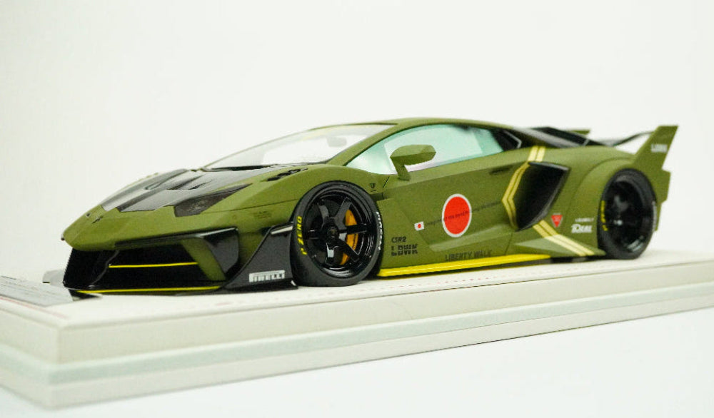 Lamborghini Aventador  1:18 Green Sammler 