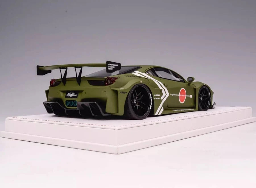 Ferrari 458 GT LBW Silhouette Limited (incl. Showcase) 1:18