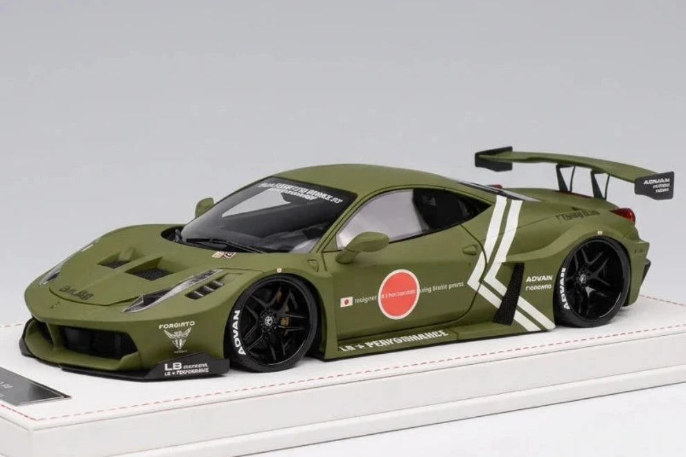 Ferrari 458 GT LBW Silhouette Limited (incl. Showcase) 1:18