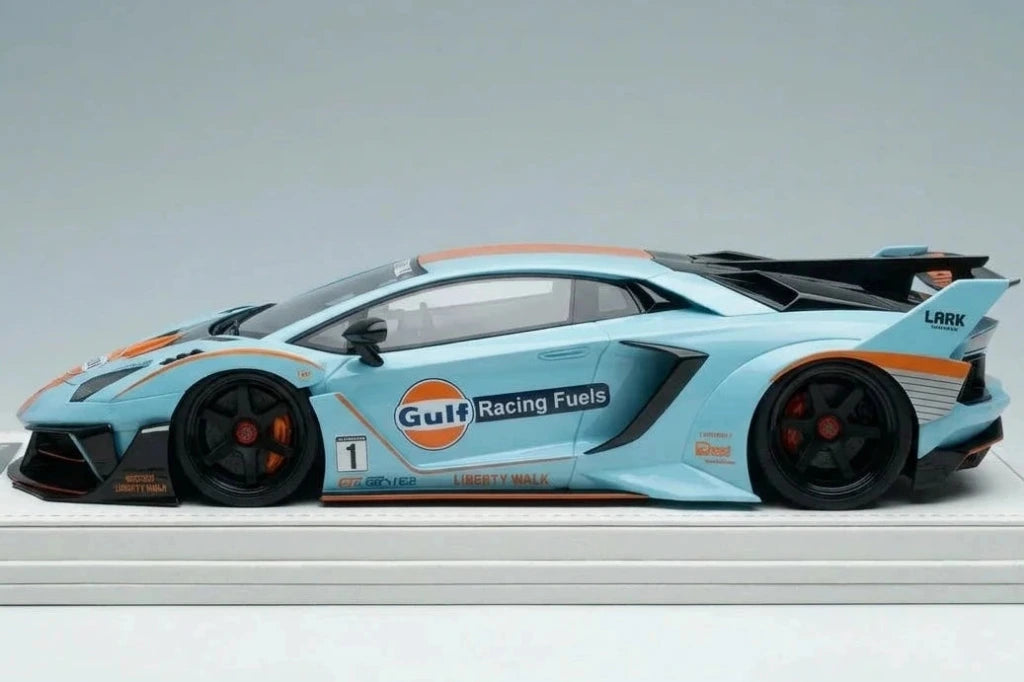 Lamborghini Aventador GT Evo LBW Gulf Limited (incl. Showcase) 1:18