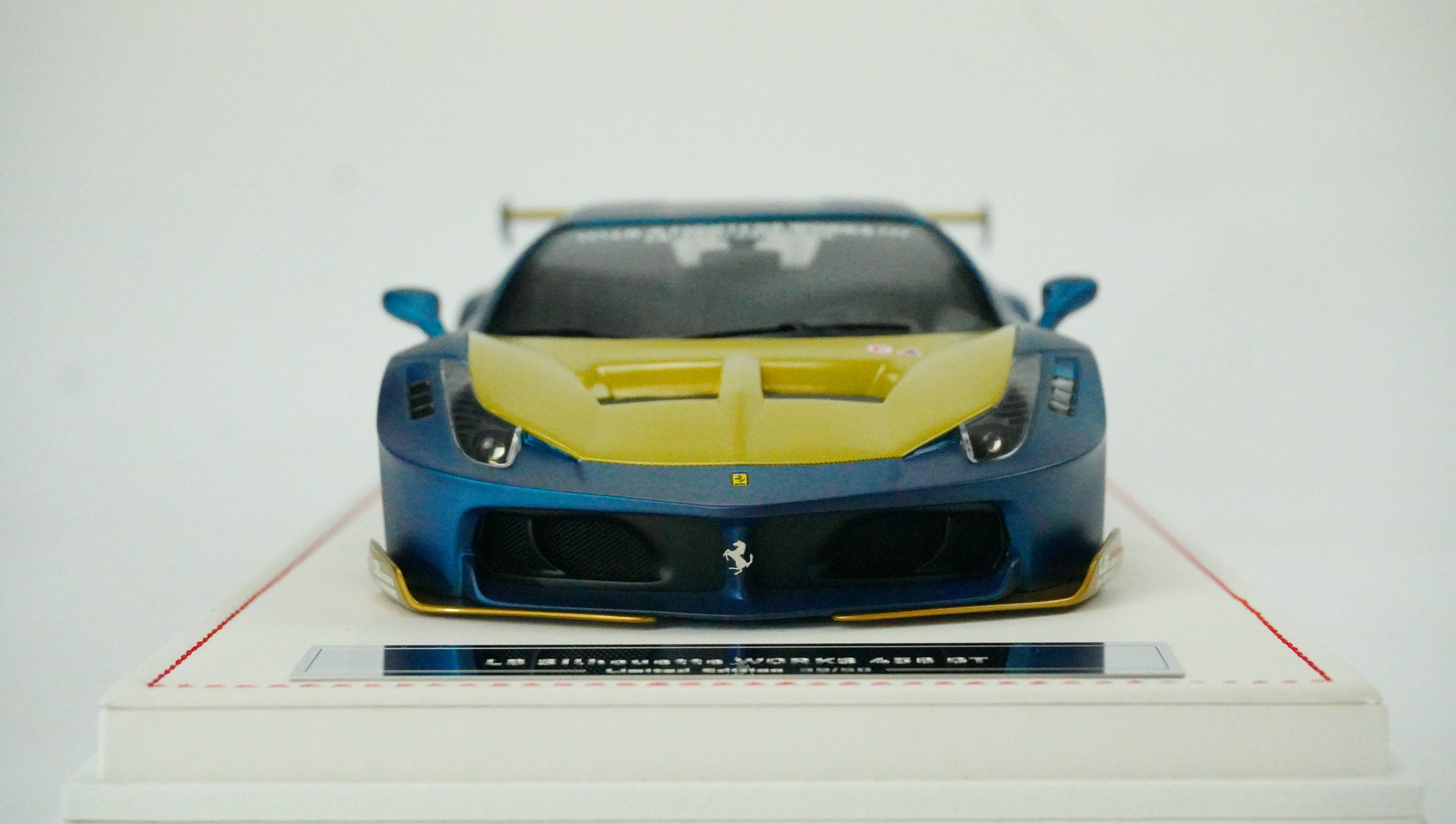 Ferrari 458 GT LBW Performance Limited (incl. Showcase) 1:18