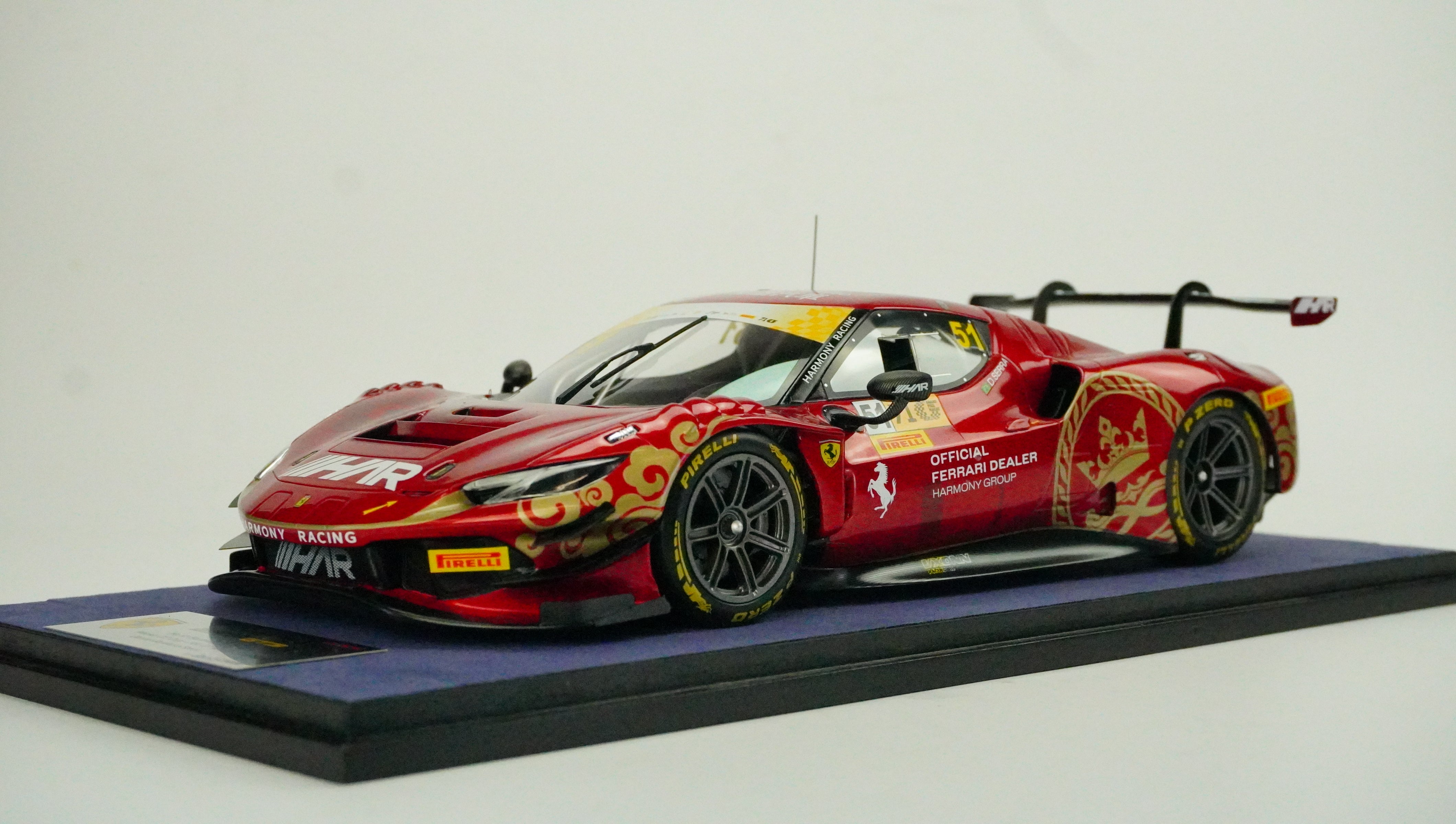 Ferrari 296 GT3 3.0 Turbo Racing Nr.51 Limited 2024 1:18