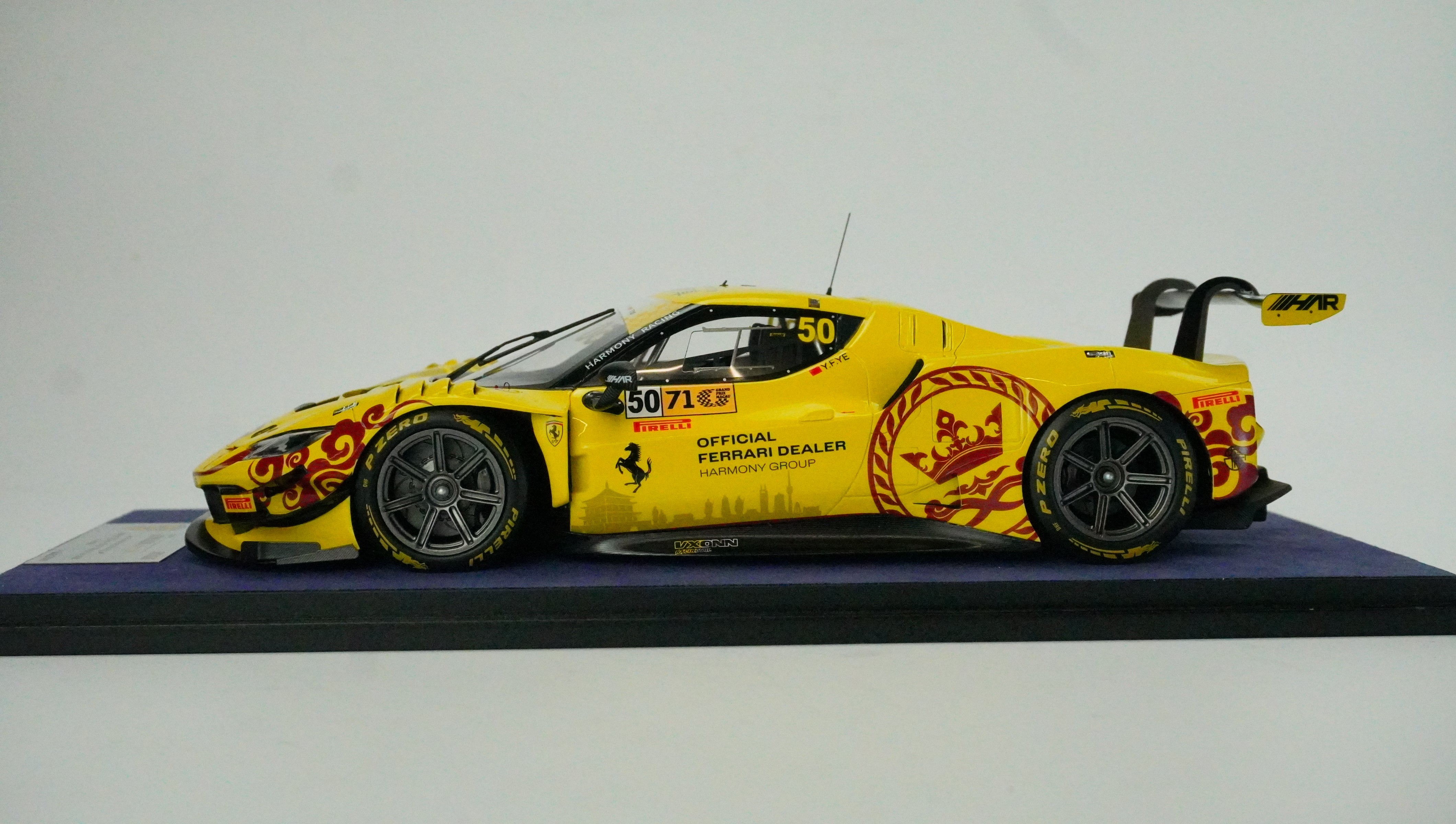 Ferrari 296 GT3 3.0 Turbo Racing Nr.50 Limited 2024 1:18