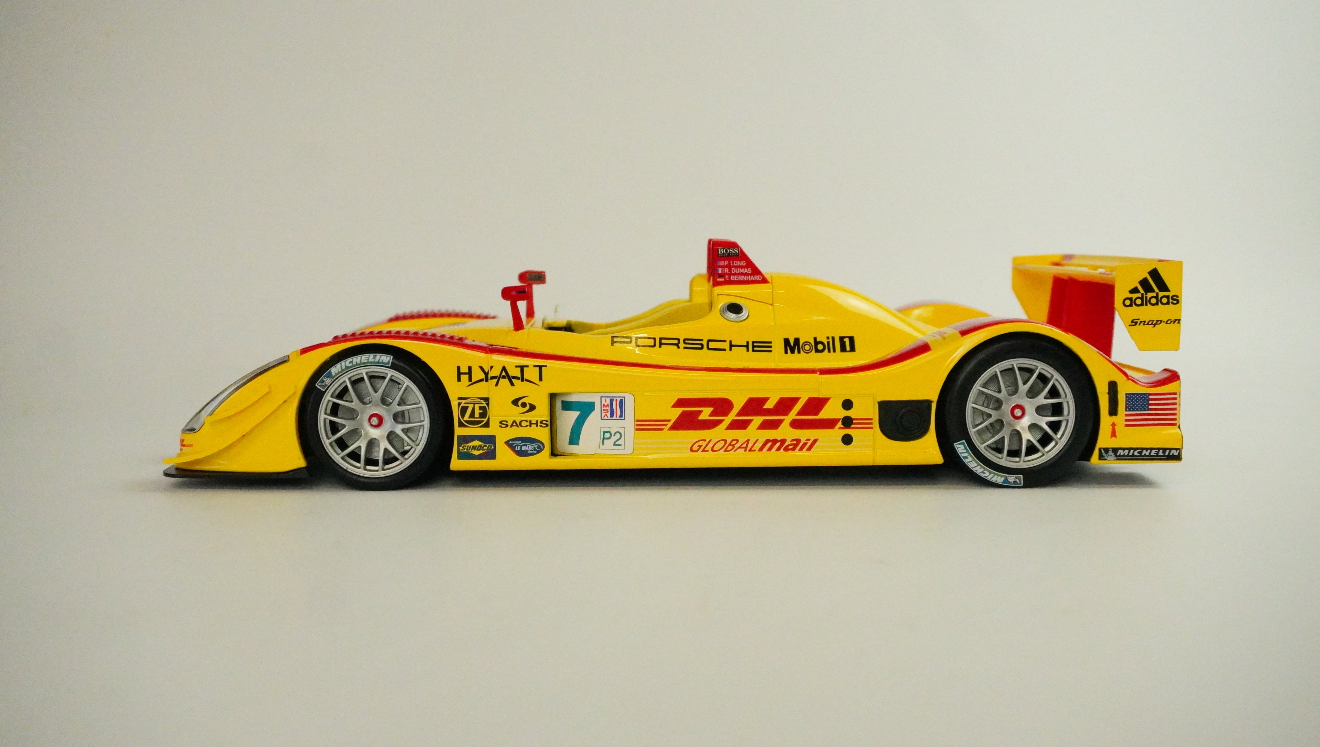 Porsche RS Spyder Racing No. 7 DHL 1:18
