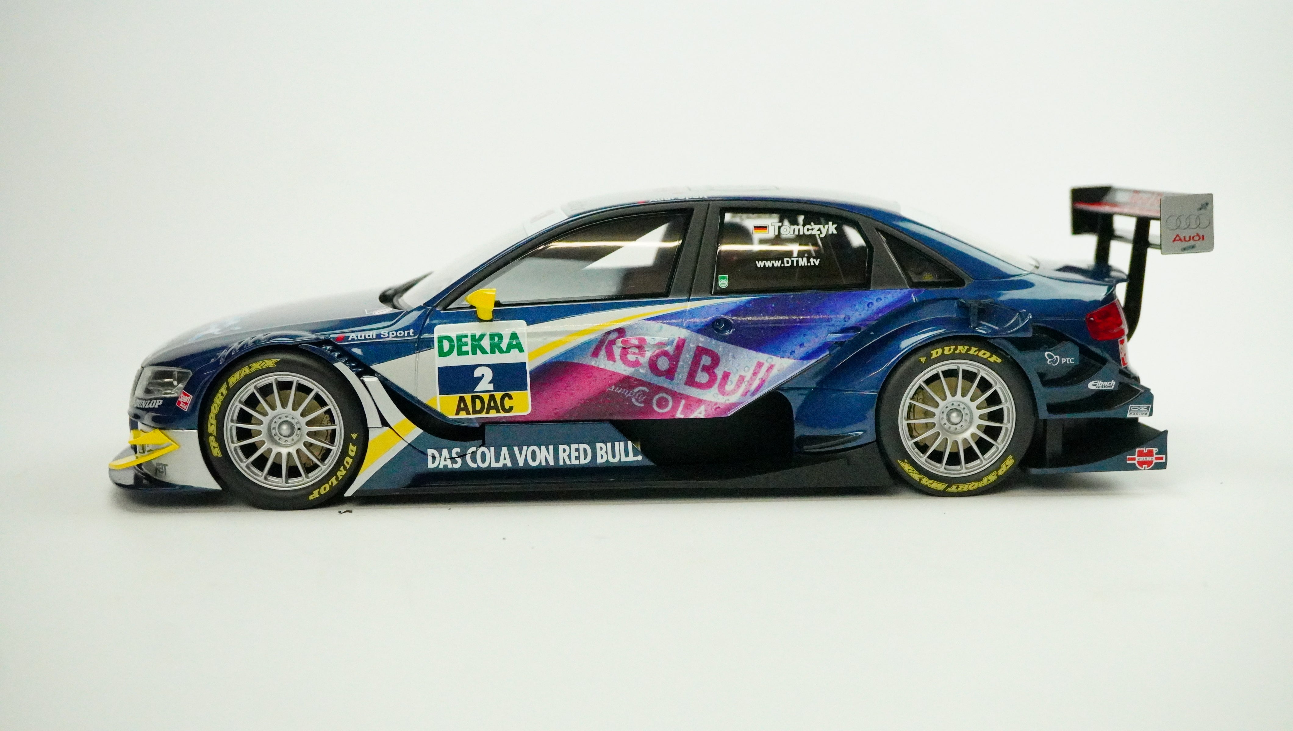 Audi A4 DTM "Red Bull" Racing Nr.2 Rarität 2008 1:18