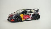 Peugeot 208 WRX Racing No. 9 Red Bull 1:18