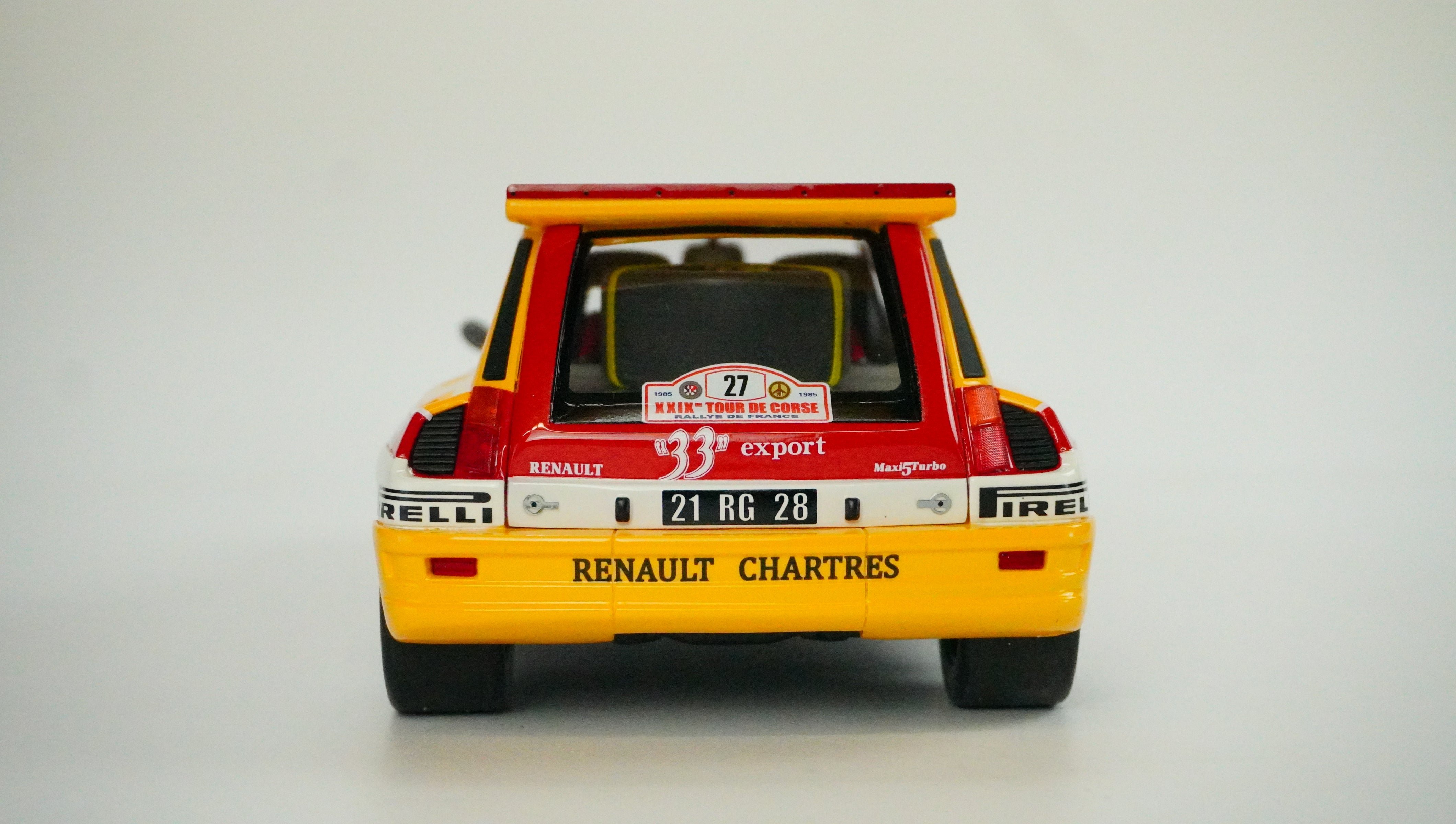 Renault 5 Maxi Turbo Rally Nr.27 Limited 1985 1:18