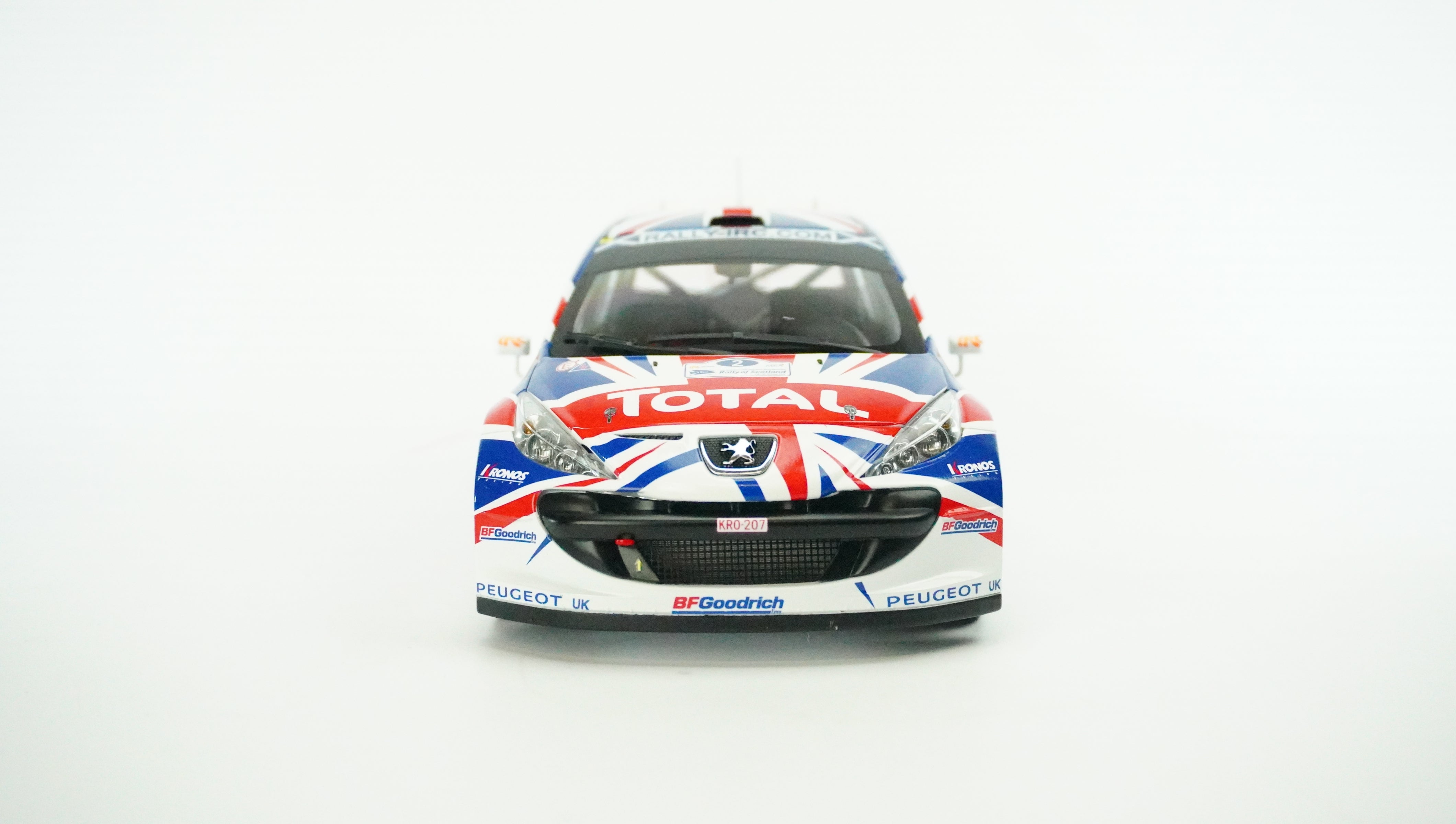 Peugeot 207 S2000 Rally Nr.2 Limited 2010 1:18