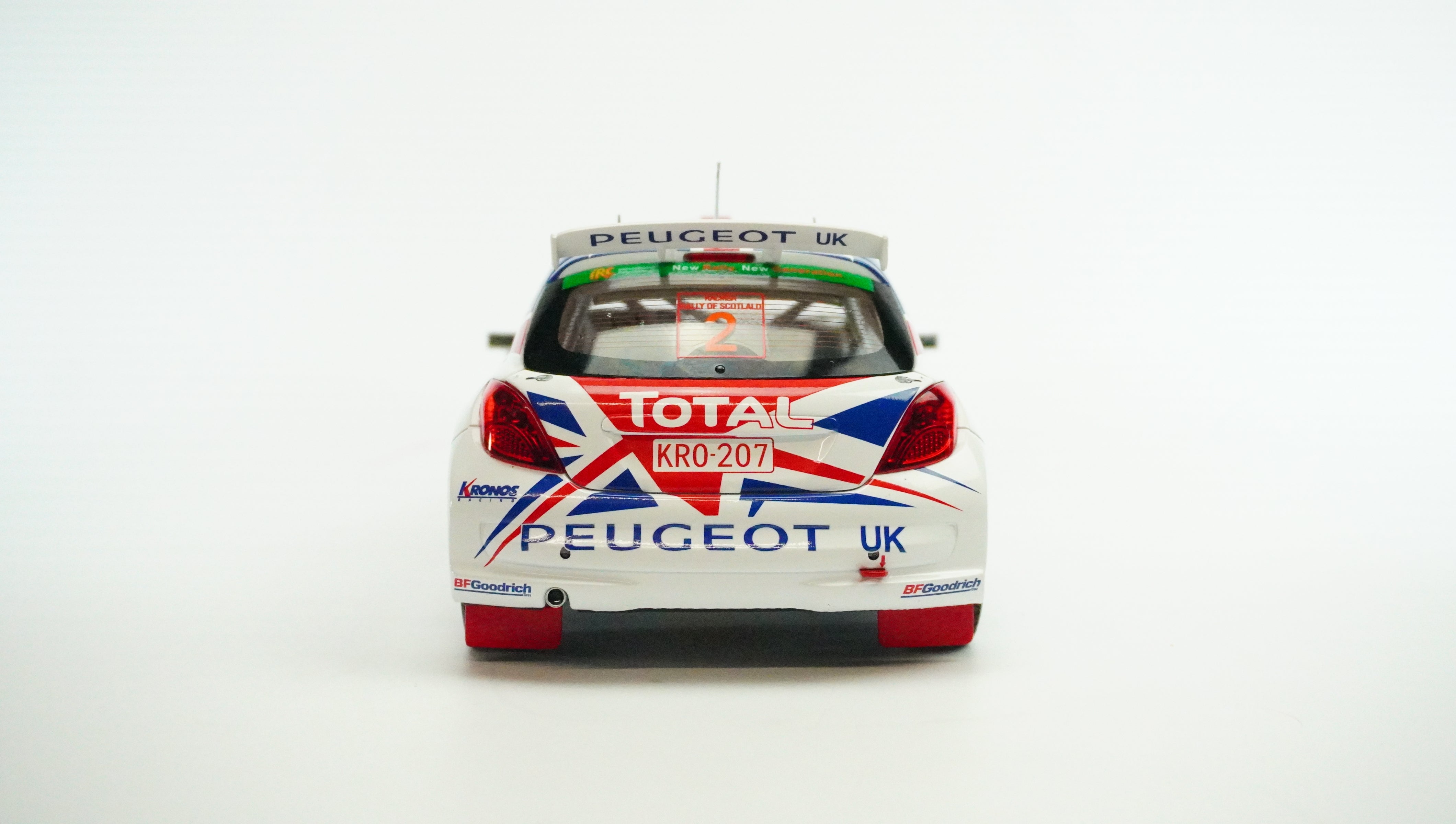 Peugeot 207 S2000 Rally Nr.2 Limited 2010 1:18