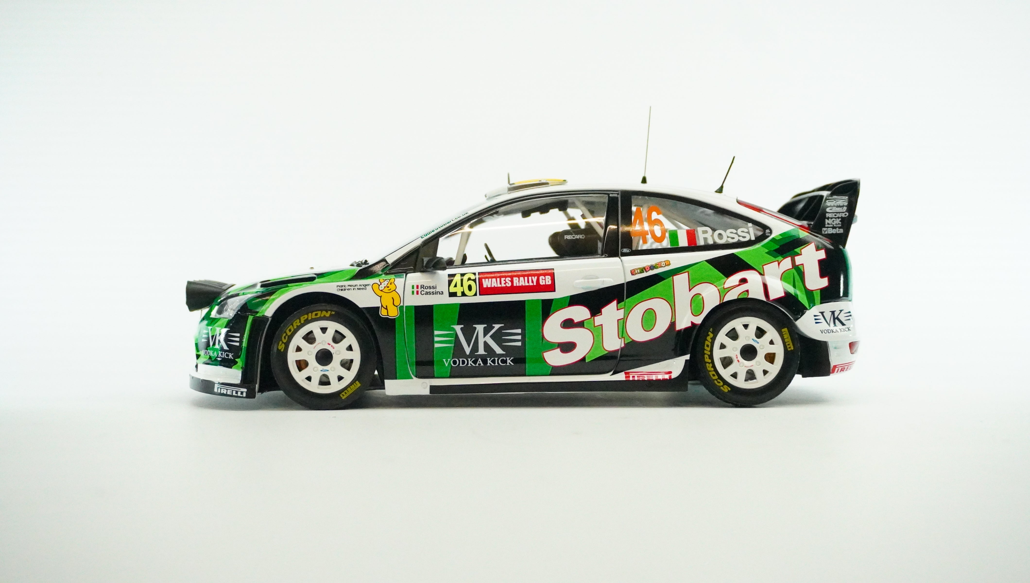 Ford Focus RS WRC Rally No. 46 Limited 2008 1:18