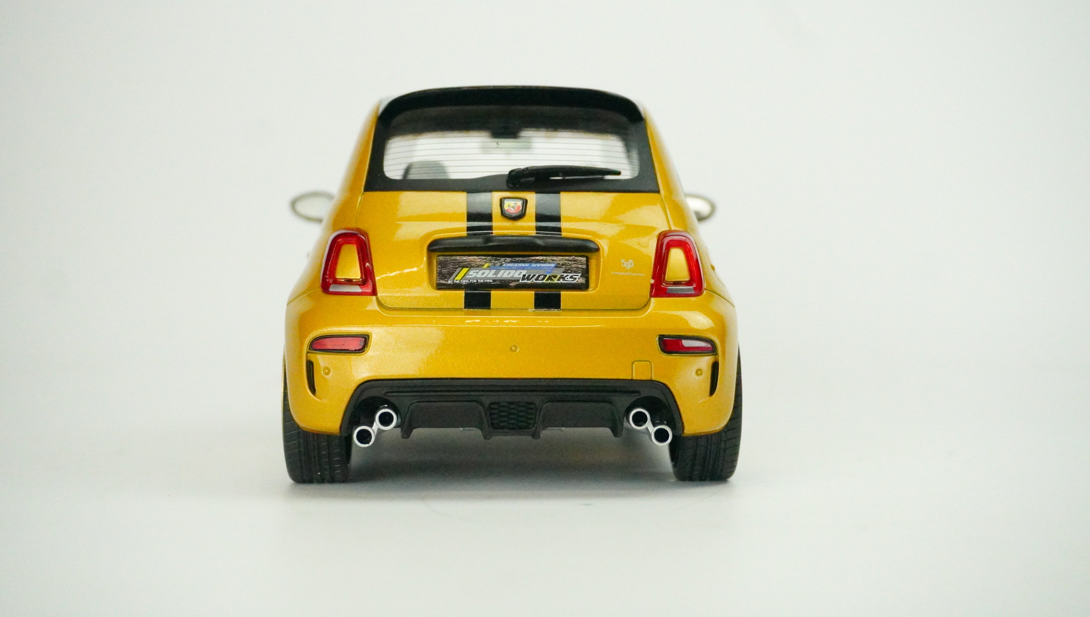 Fiat Abarth F595 Works 2024 1:18