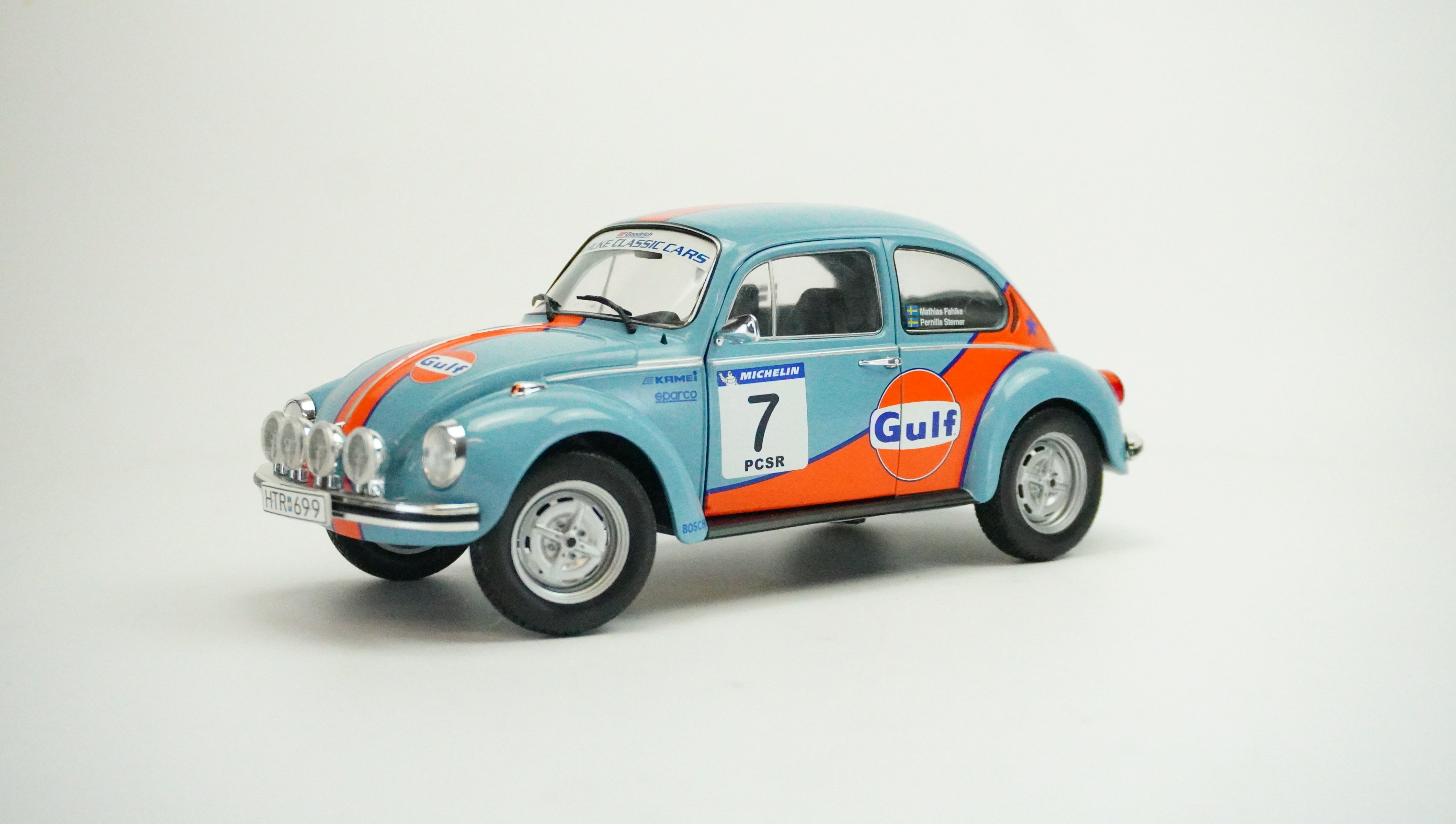 VW Käfer Beetle 1303 Gulf 7 2019 1:18