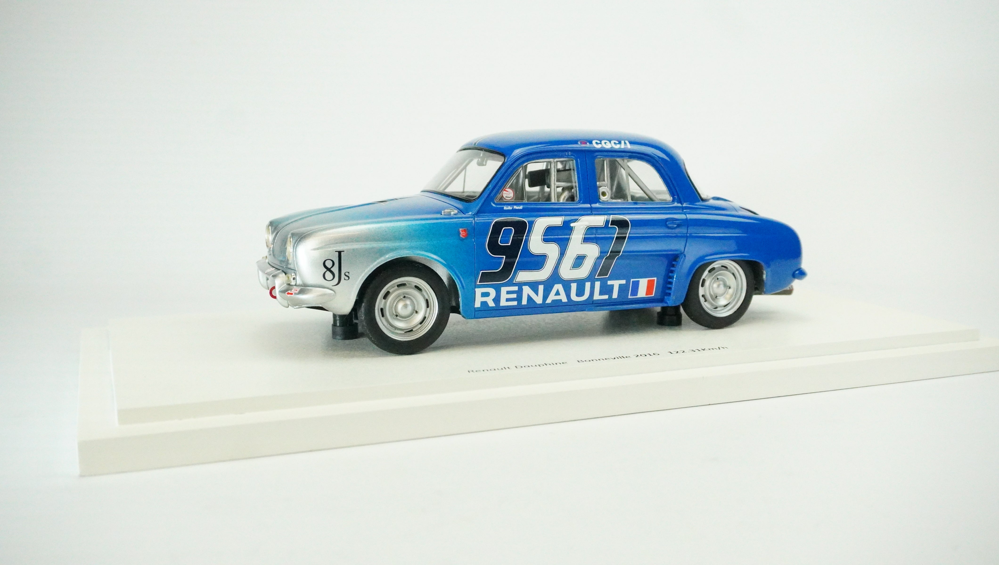 Renault Dauphine Bonneville Rally Nr.9561 (incl. Showcase) 2016 1:18