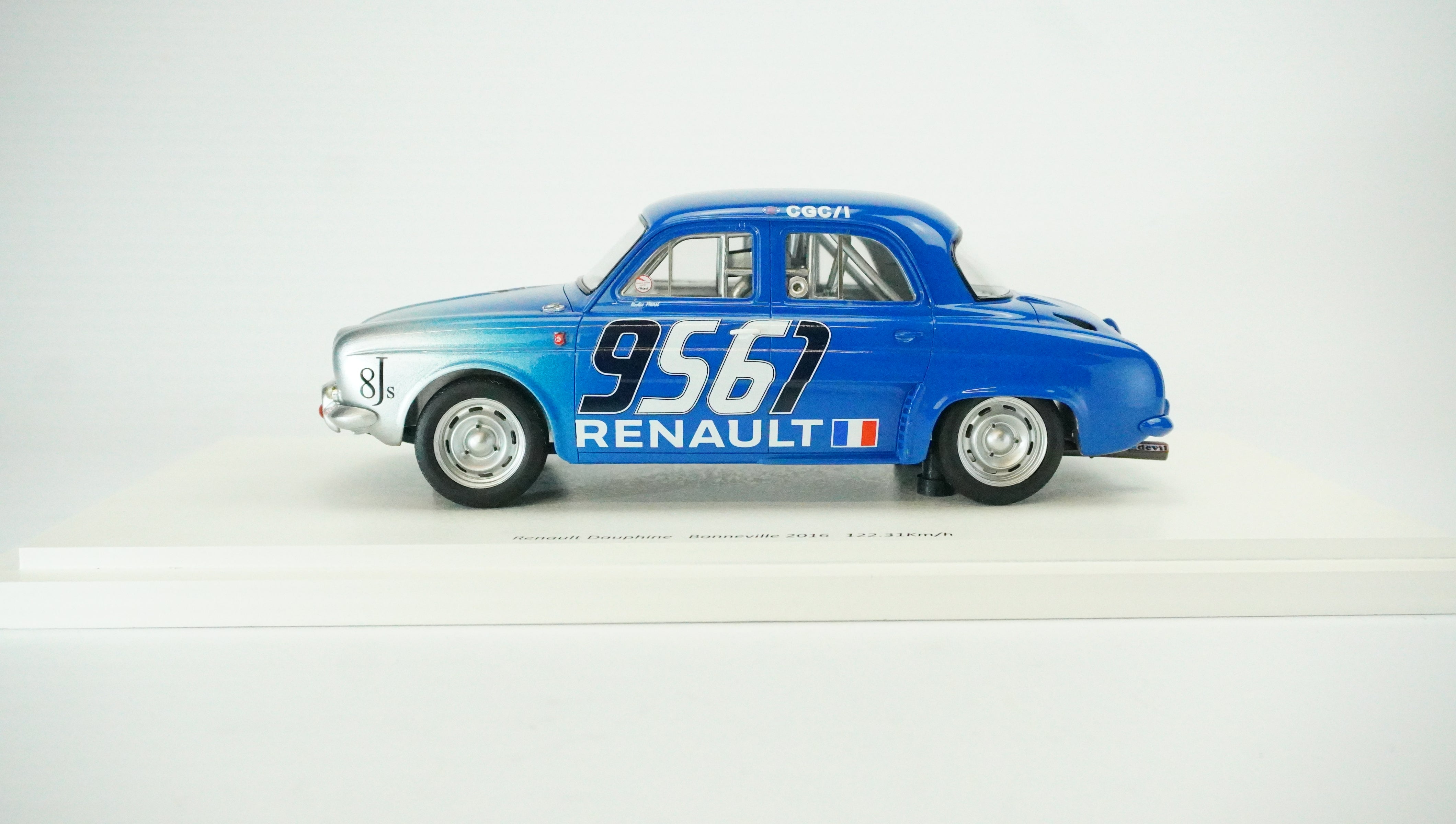Renault Dauphine Bonneville Rally Nr.9561 (incl. Showcase) 2016 1:18