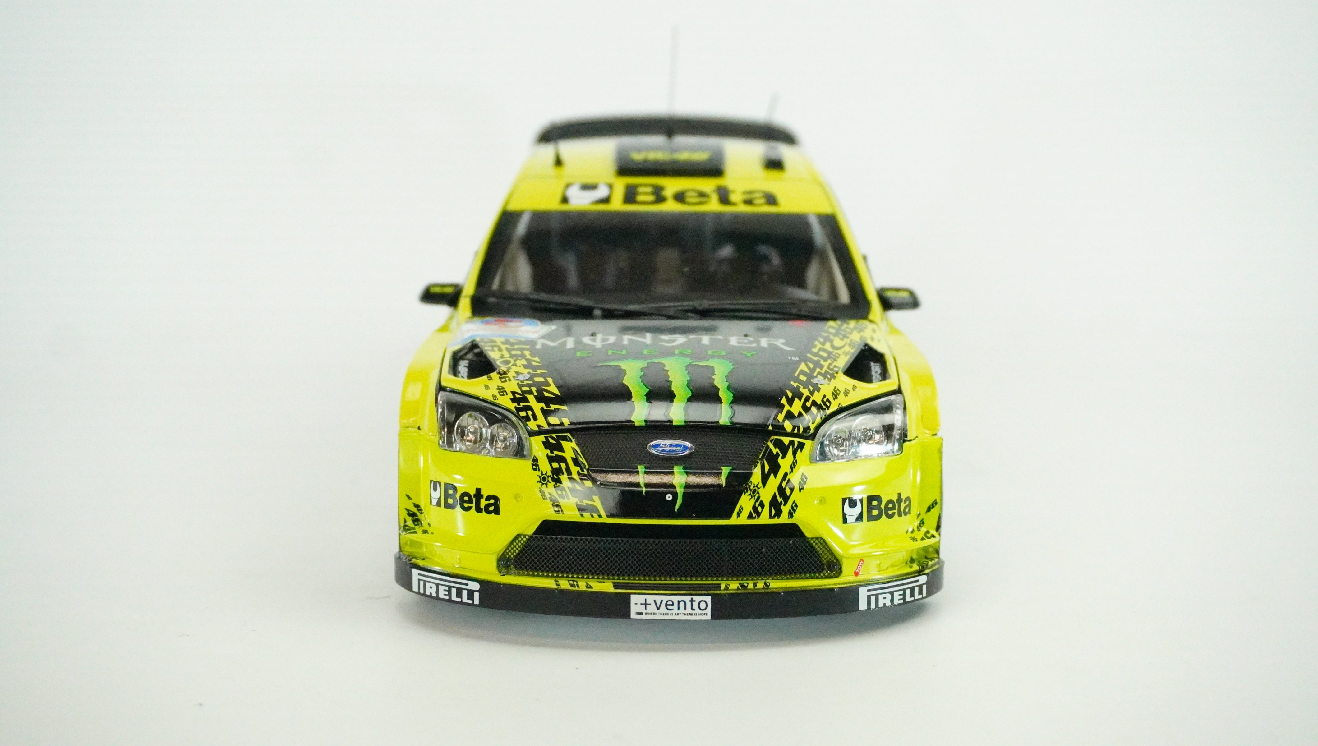 Ford Focus RS WRC8 Monster No. 46 1:18