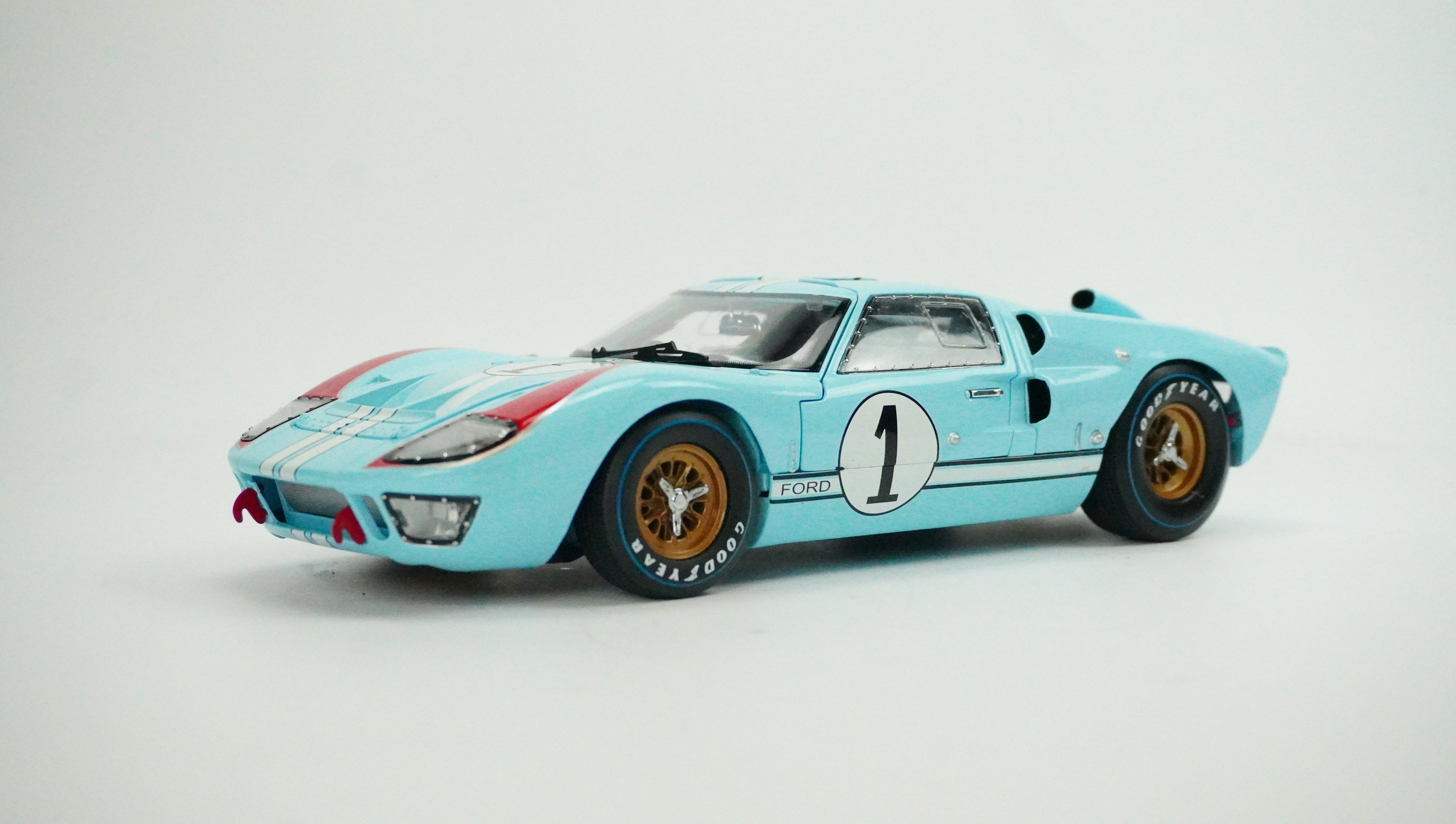Ford GT40 MKII Miles No.1 Rarity 1966 1:18