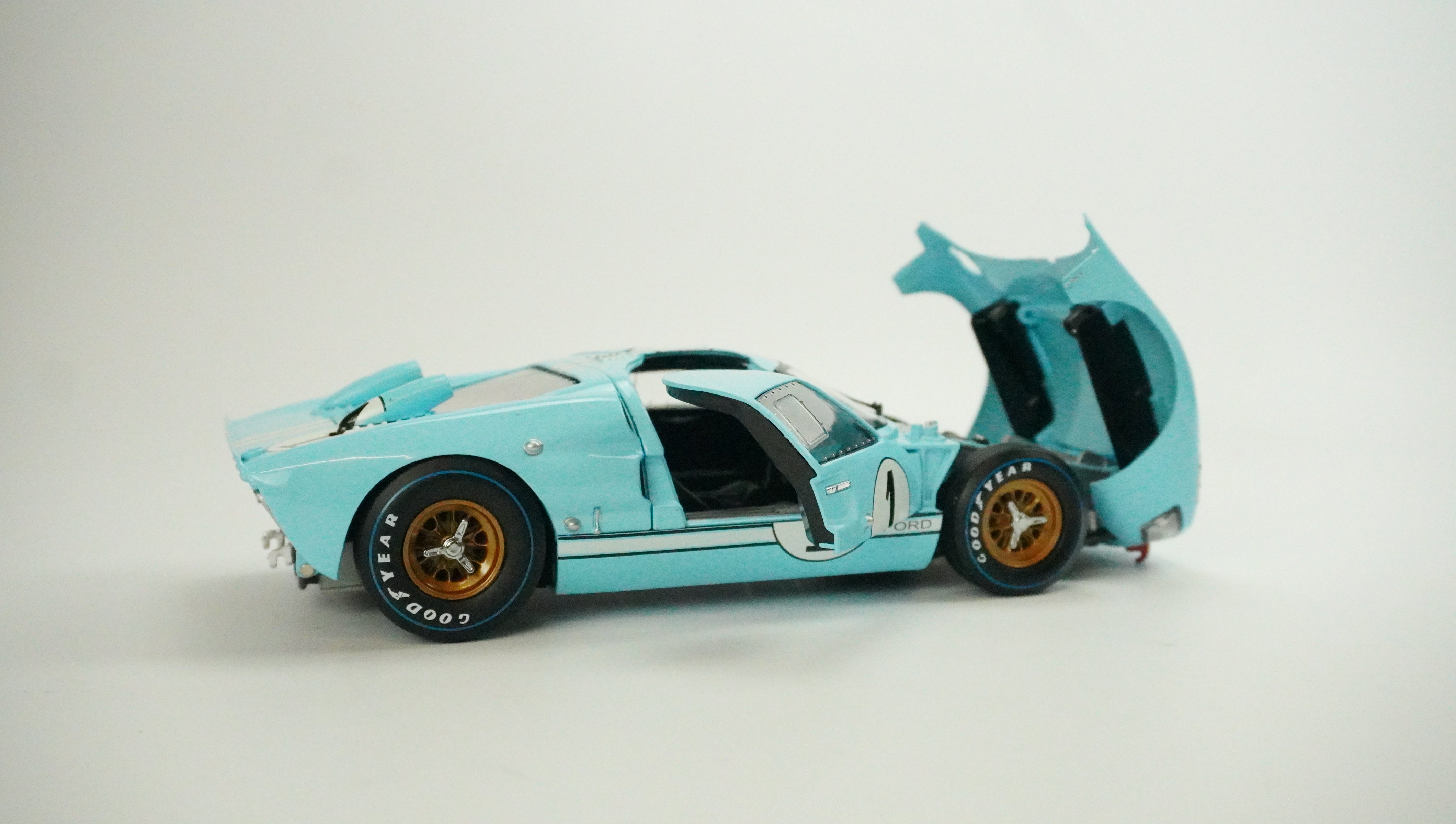 Ford GT40 MKII Miles No.1 Rarity 1966 1:18