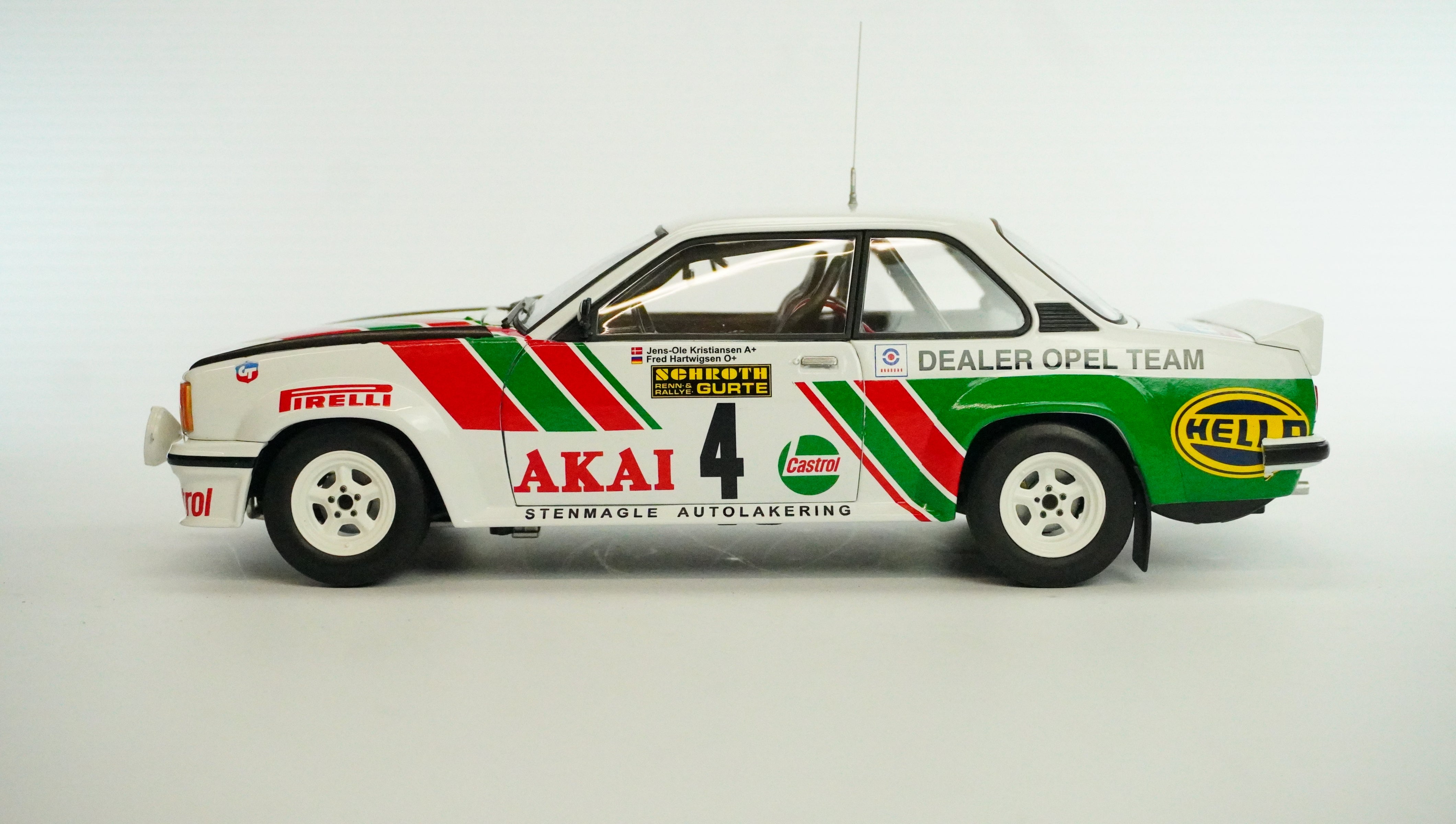Opel Ascona 400 Rally Nr.4 1991 1:18