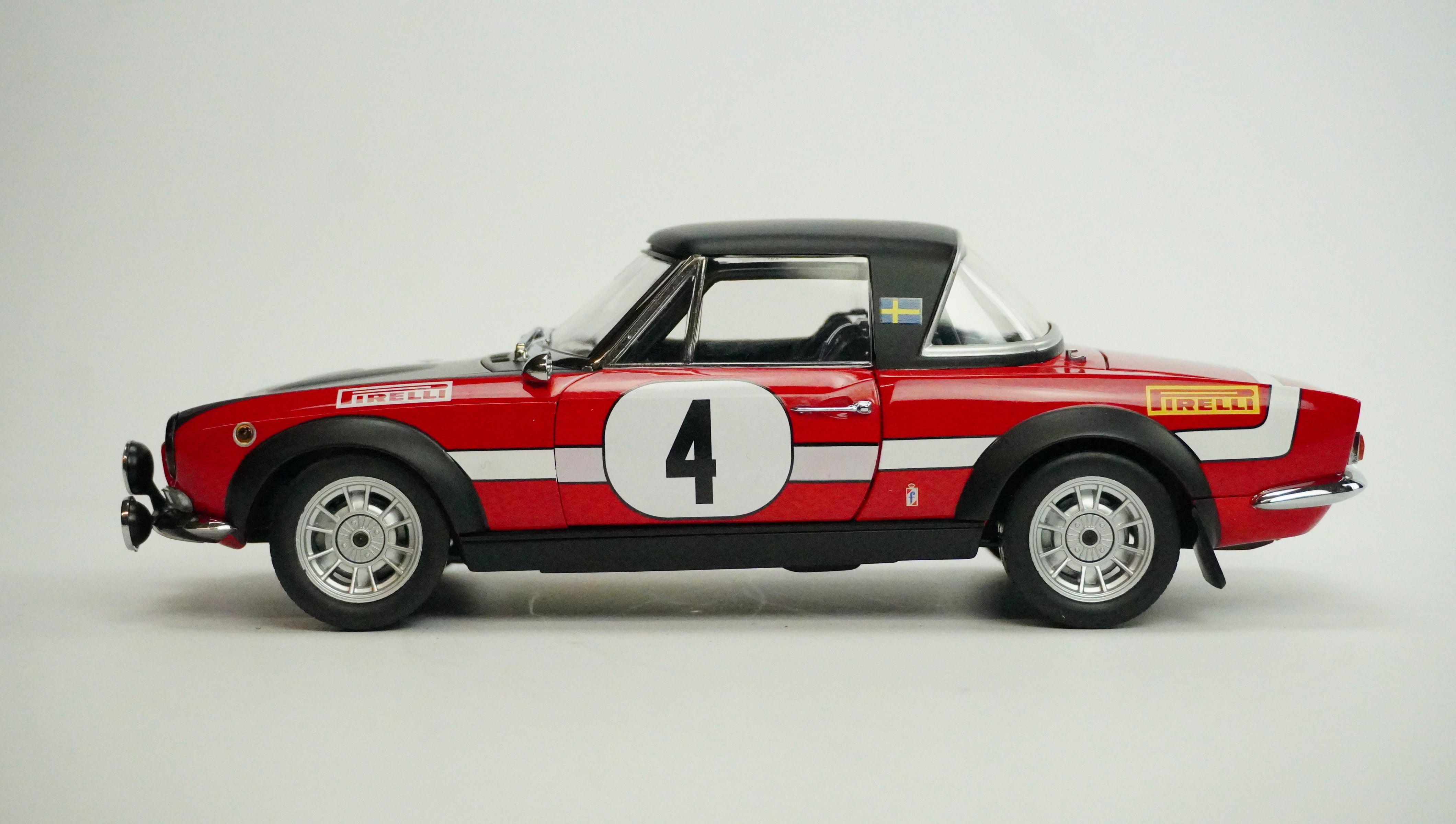 Fiat 124 Abart Rally Nr.4 1972 1:18