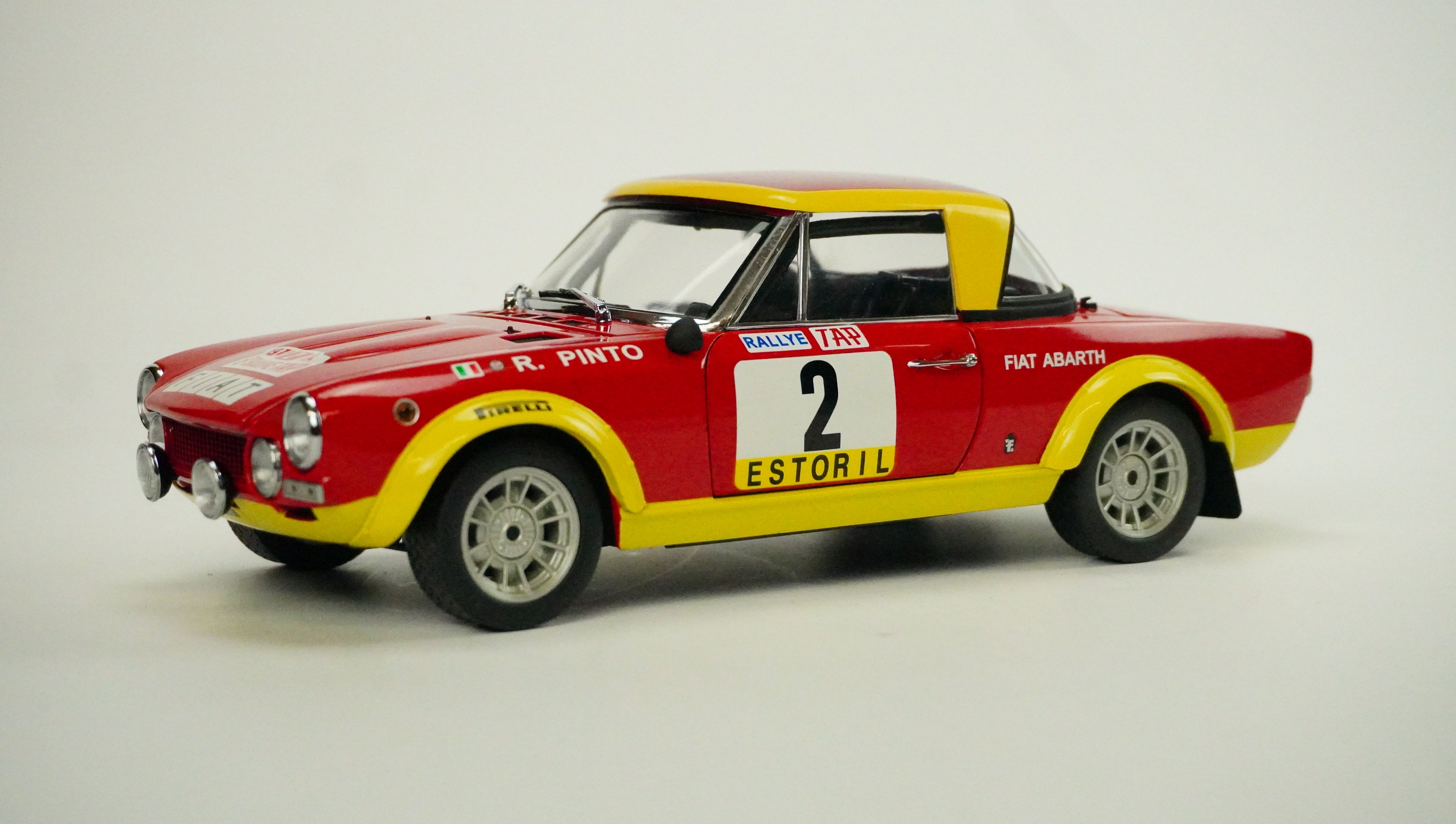 Fiat 124 Abart Rally Nr.2 1974 1:18