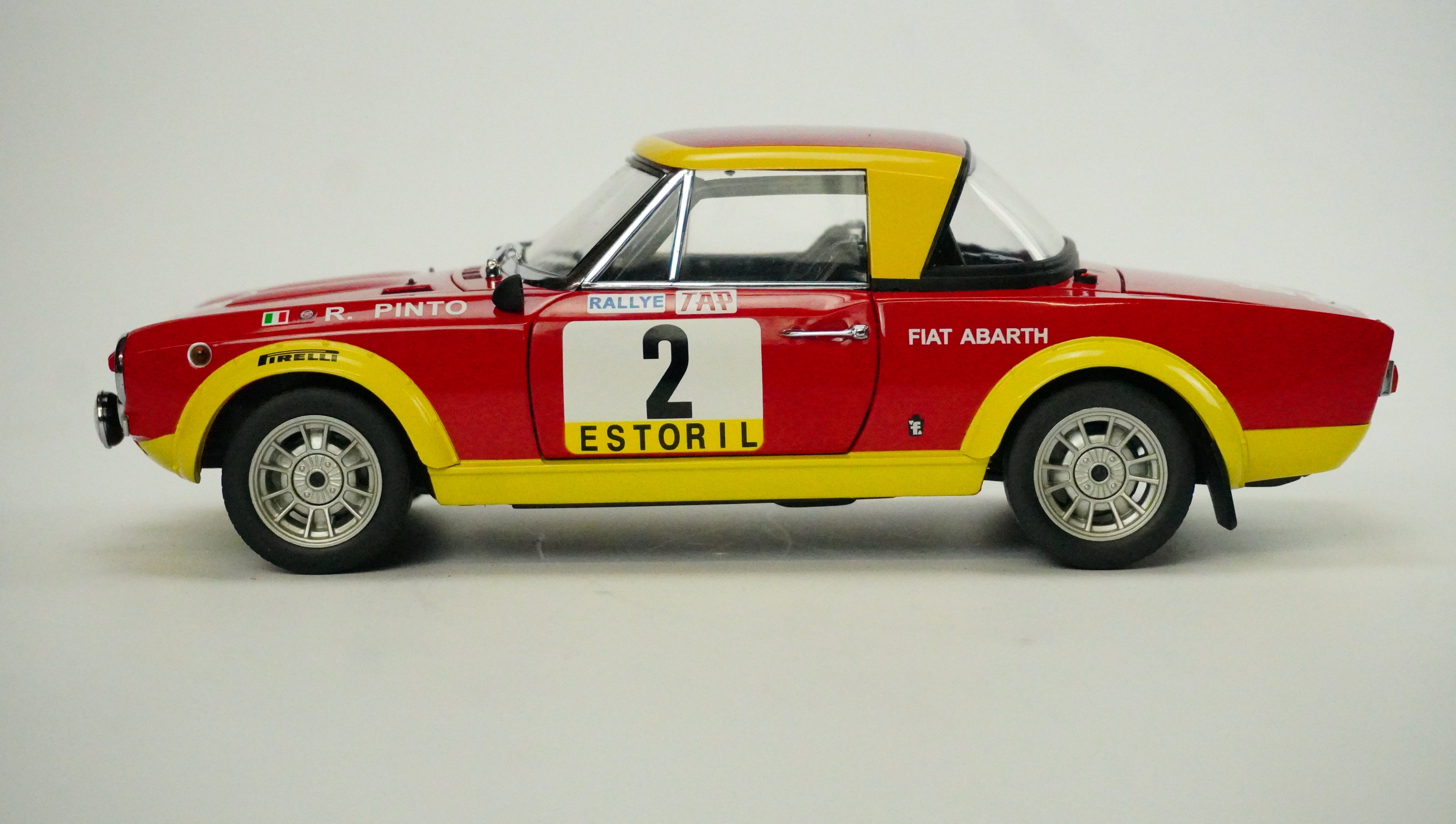 Fiat 124 Abart Rally Nr.2 1974 1:18