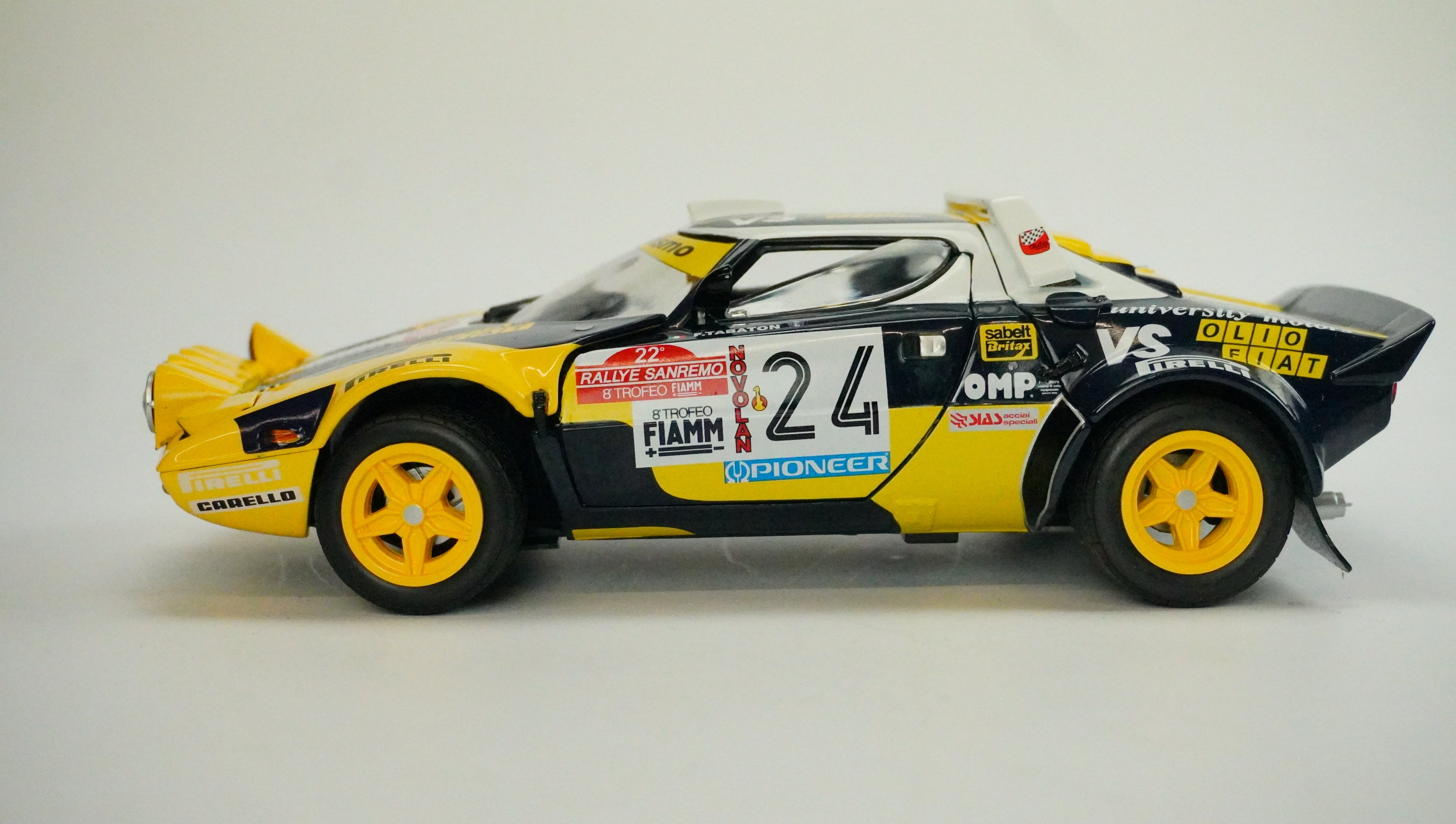 Lancia Stratos HF Rally Nr.24 1980 1:18