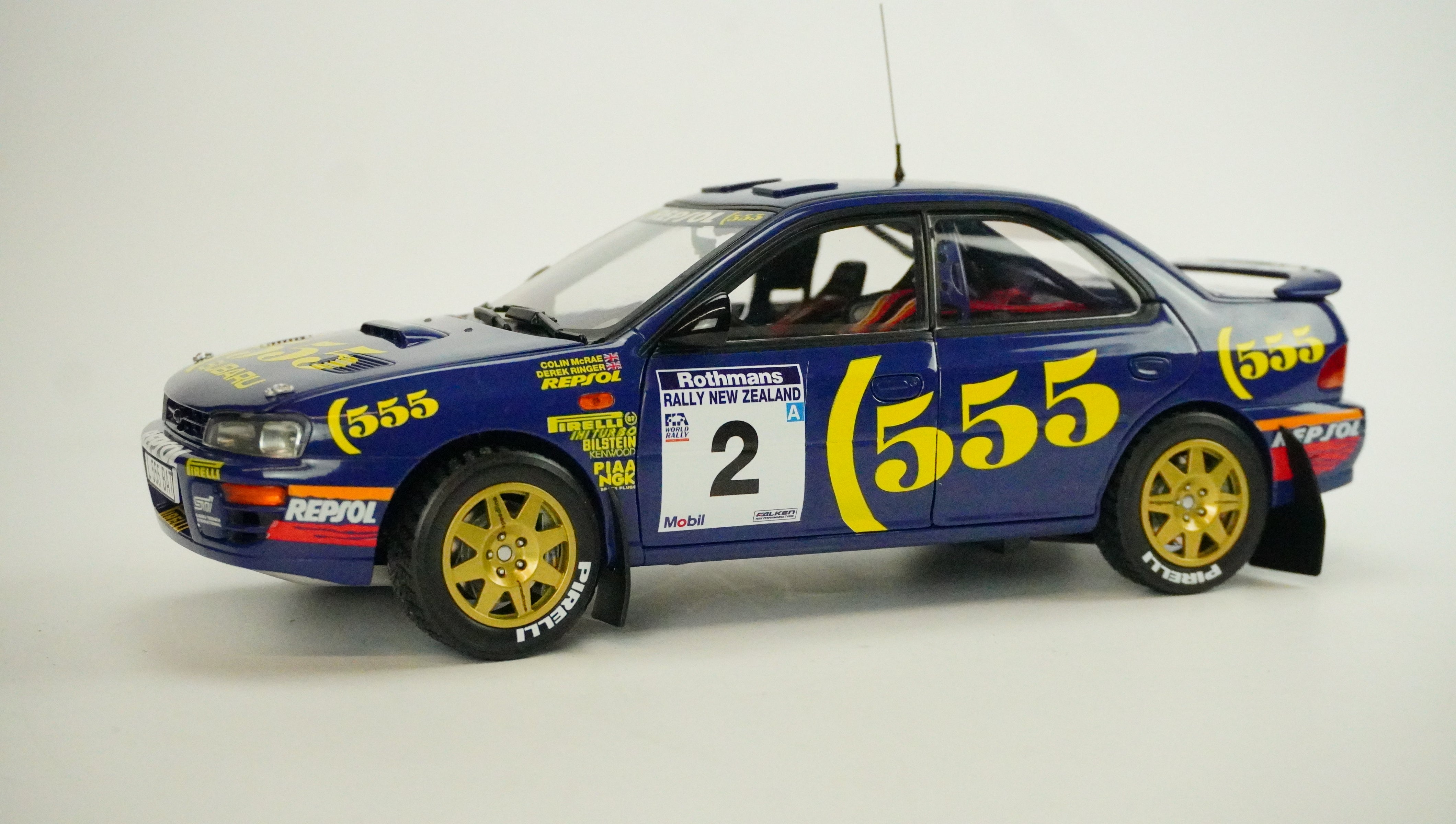 Subaru Impreza 555 Rally Nr.2 1:18
