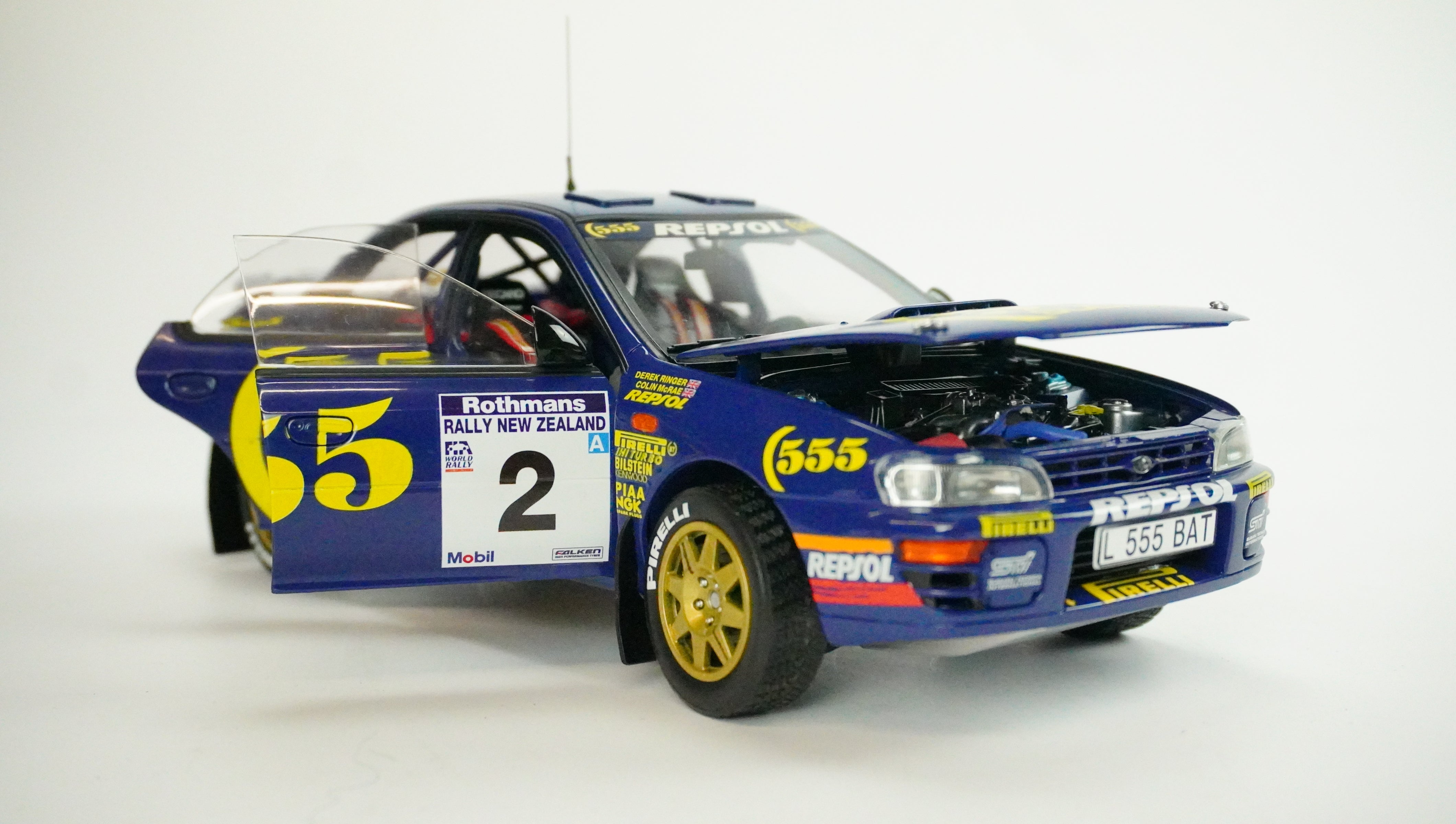 Subaru Impreza 555 Rally Nr.2 1:18