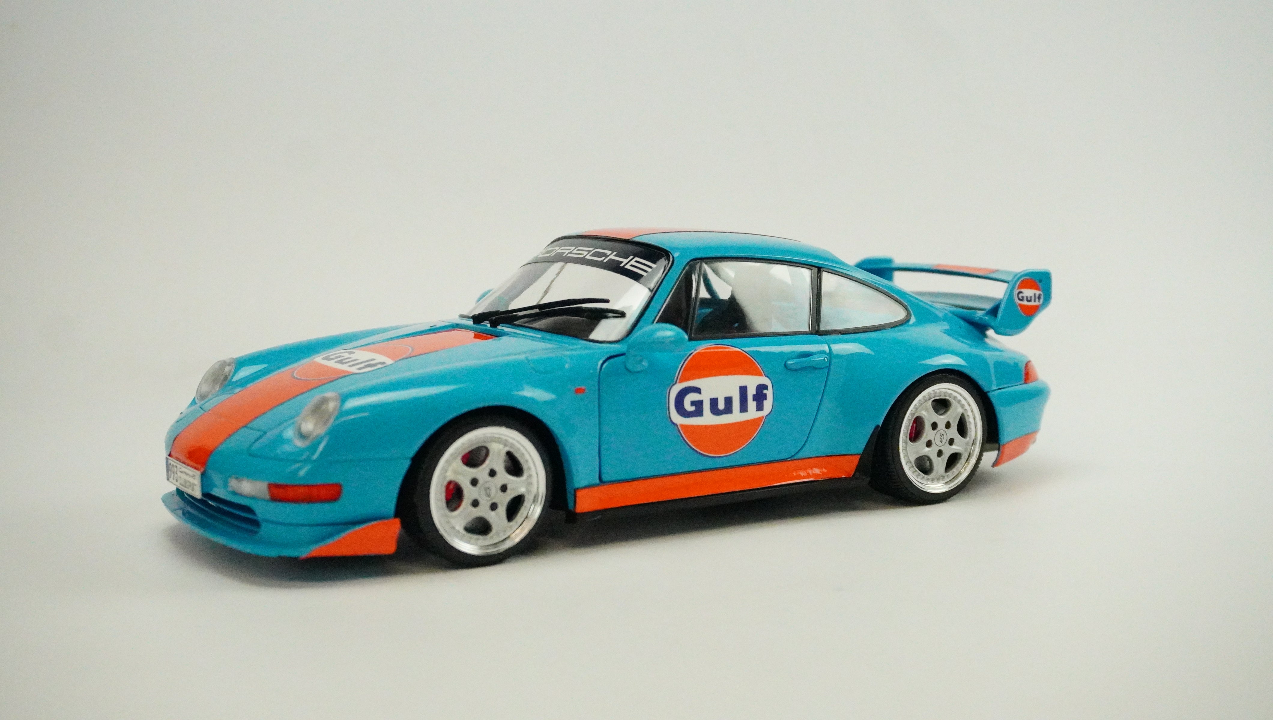 Porsche 911 (993) Gulf Racing Rarität 1:18