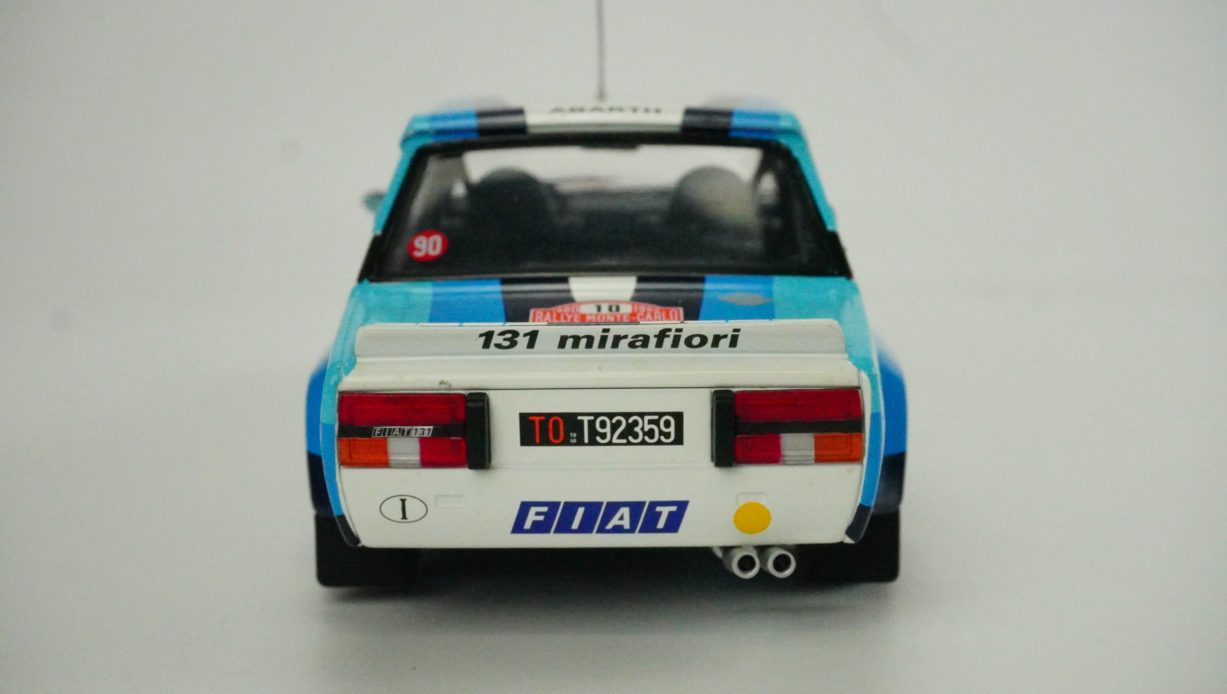 Fiat 131 Abarth Rally Nr.10 1980 1:18