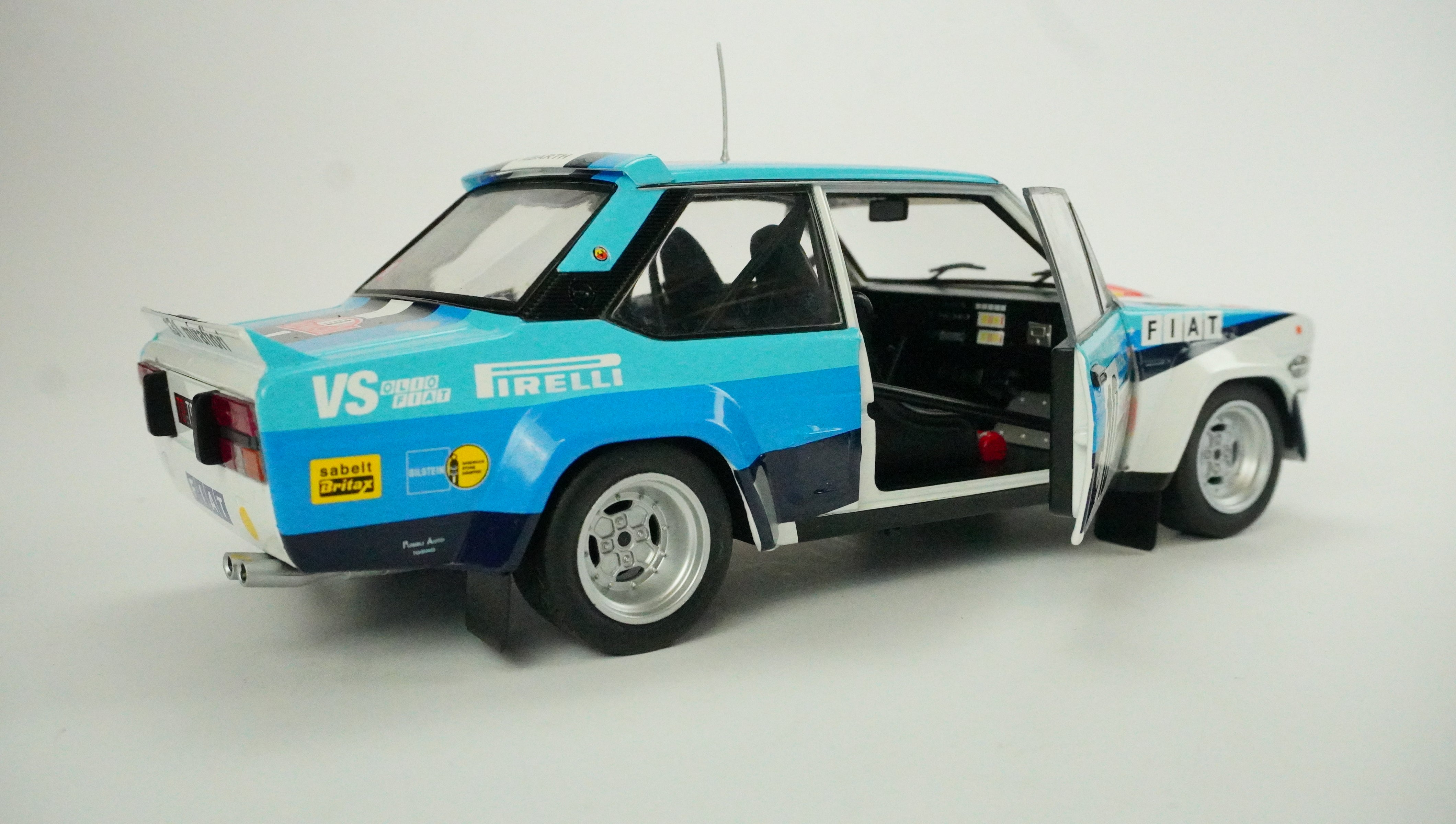 Fiat 131 Abarth Rally Nr.10 1980 1:18