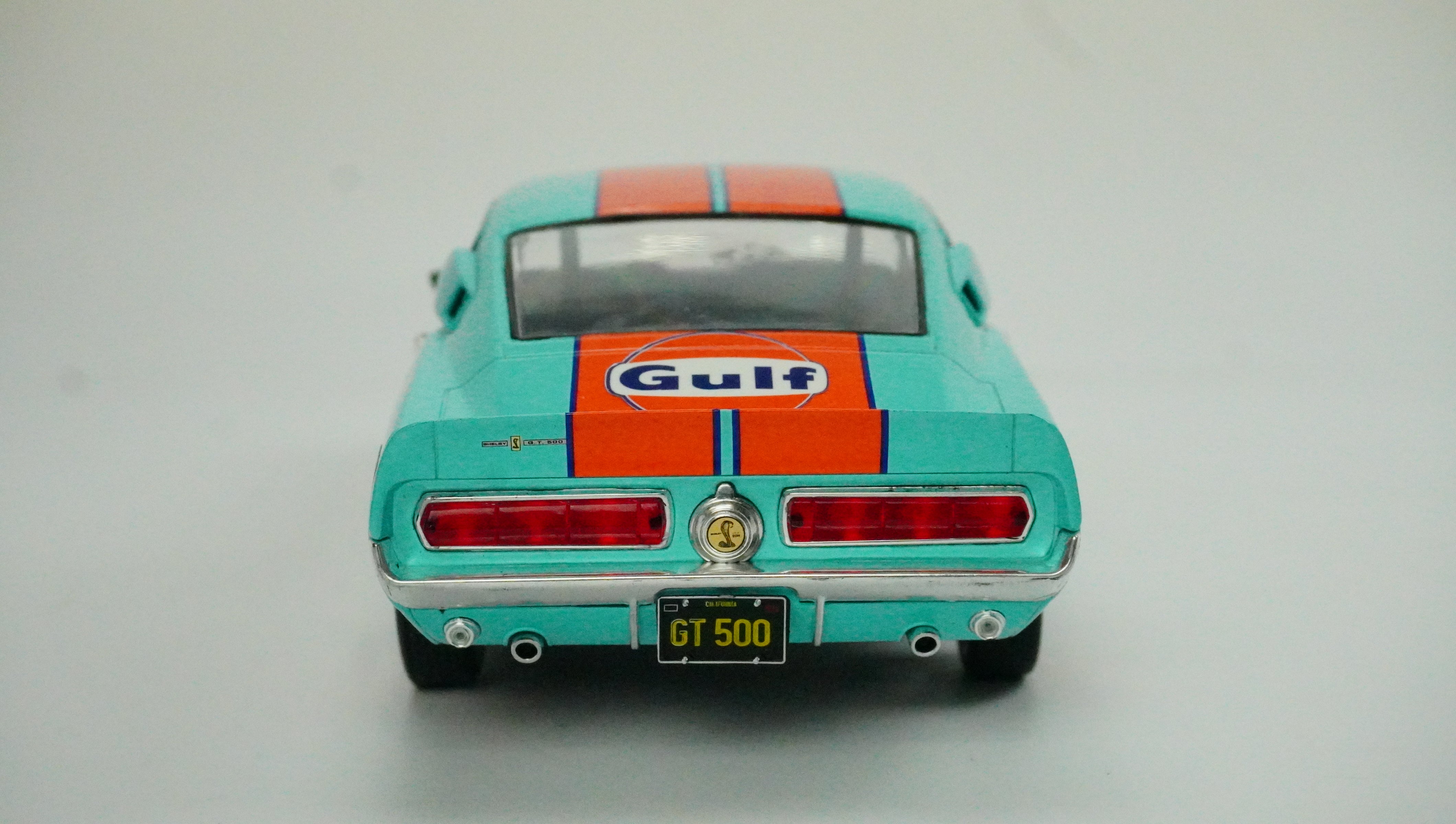 Ford Mustang Shelby GT500 Gulf Racing Nr.4 1:18