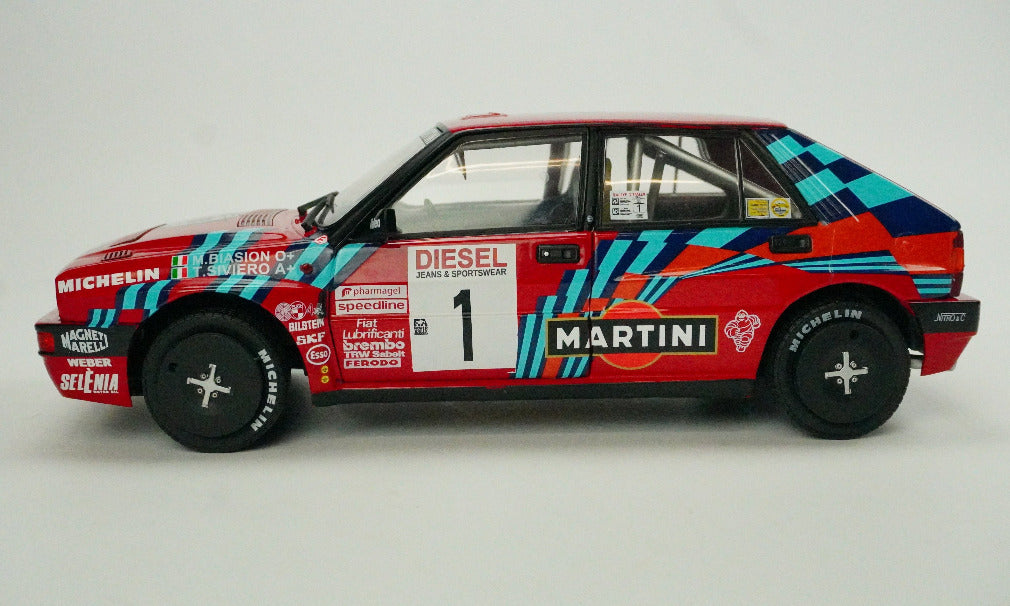 Lancia Delta HF Integrale 16V Martini Rally Nr.1 1989 1:18