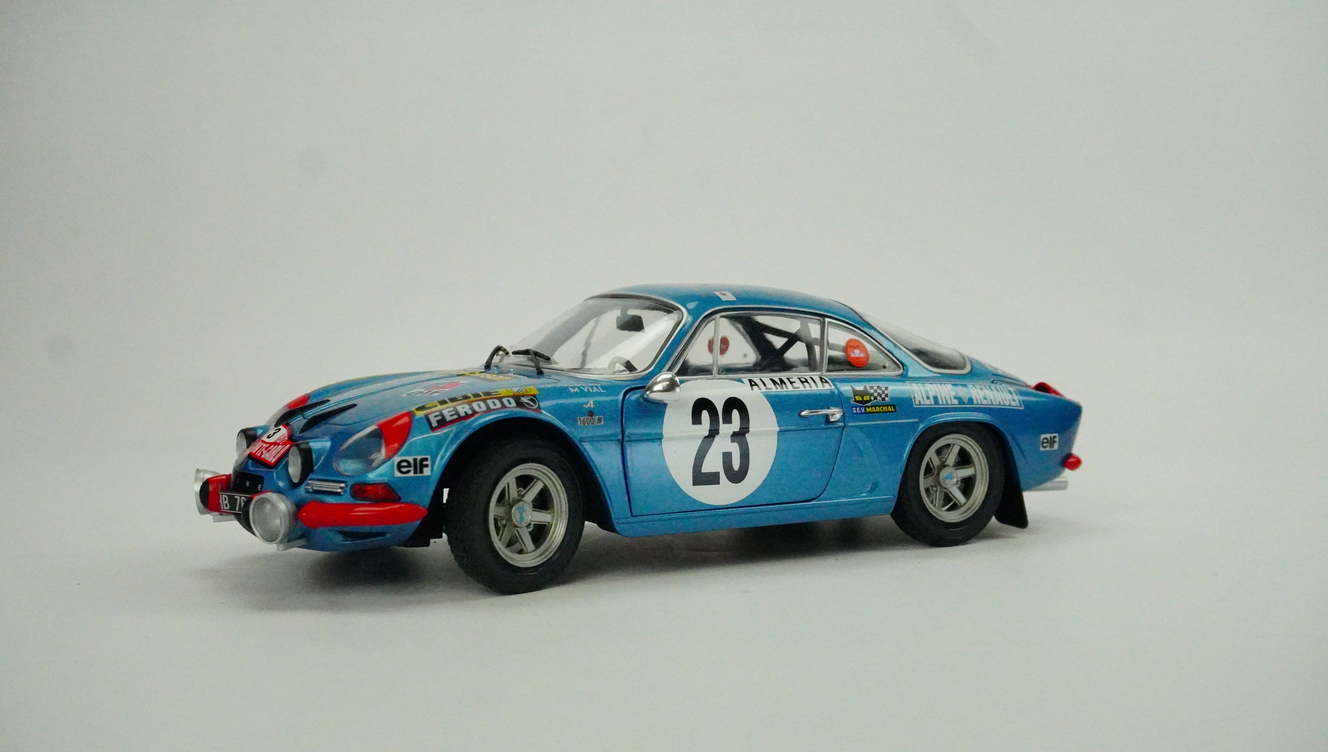 Alpine A110 1600S Rally Nr.23 1972 1:18