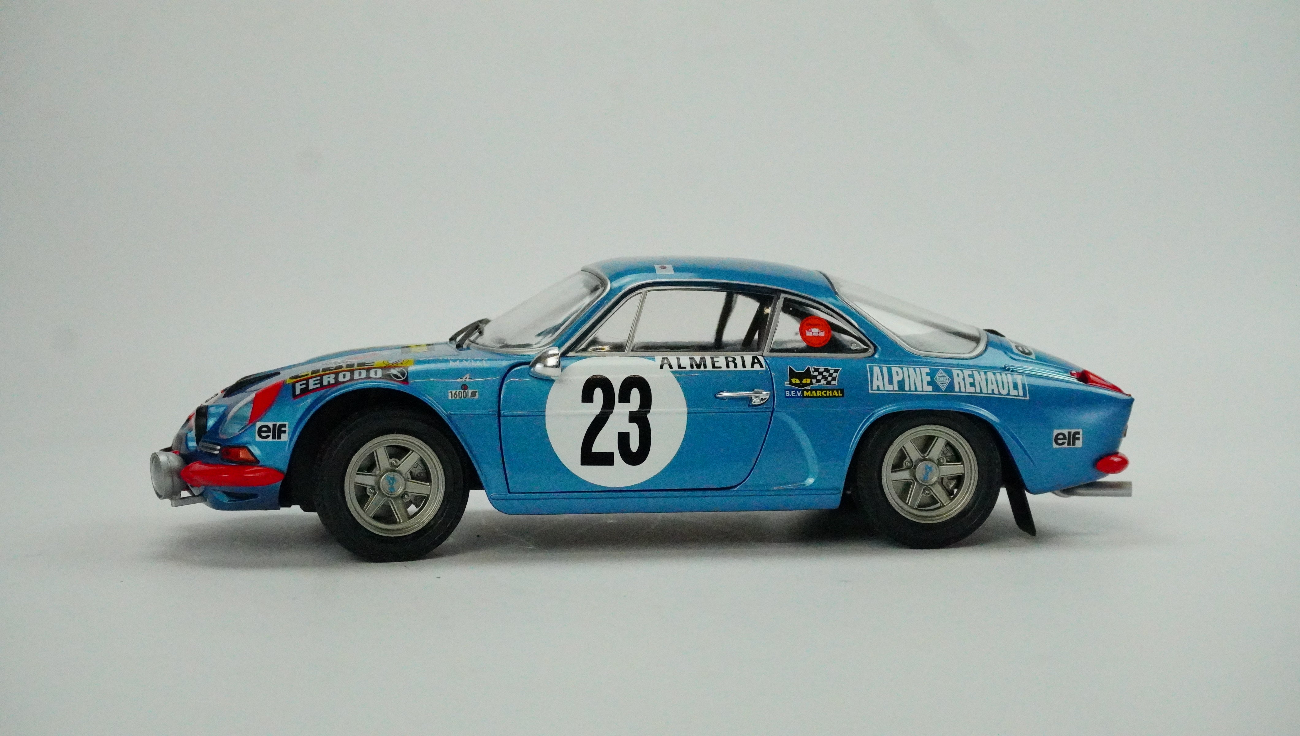 Alpine A110 1600S Rally Nr.23 1972 1:18