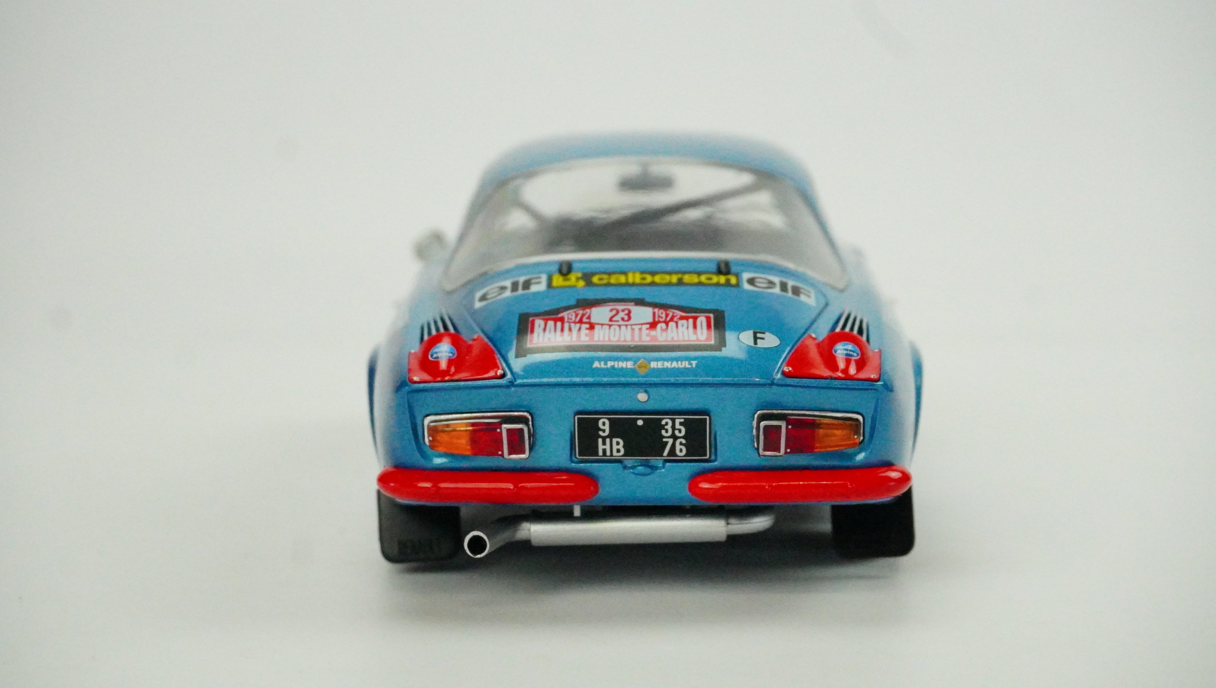 Alpine A110 1600S Rally Nr.23 1972 1:18
