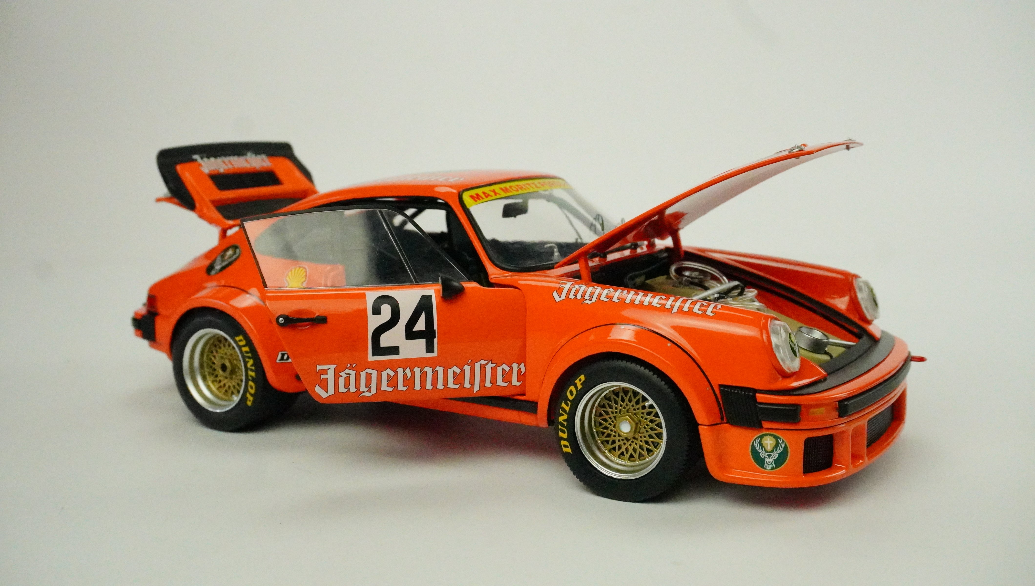 Porsche 934 RSR Jägermeister Racing Nr.24 1:18