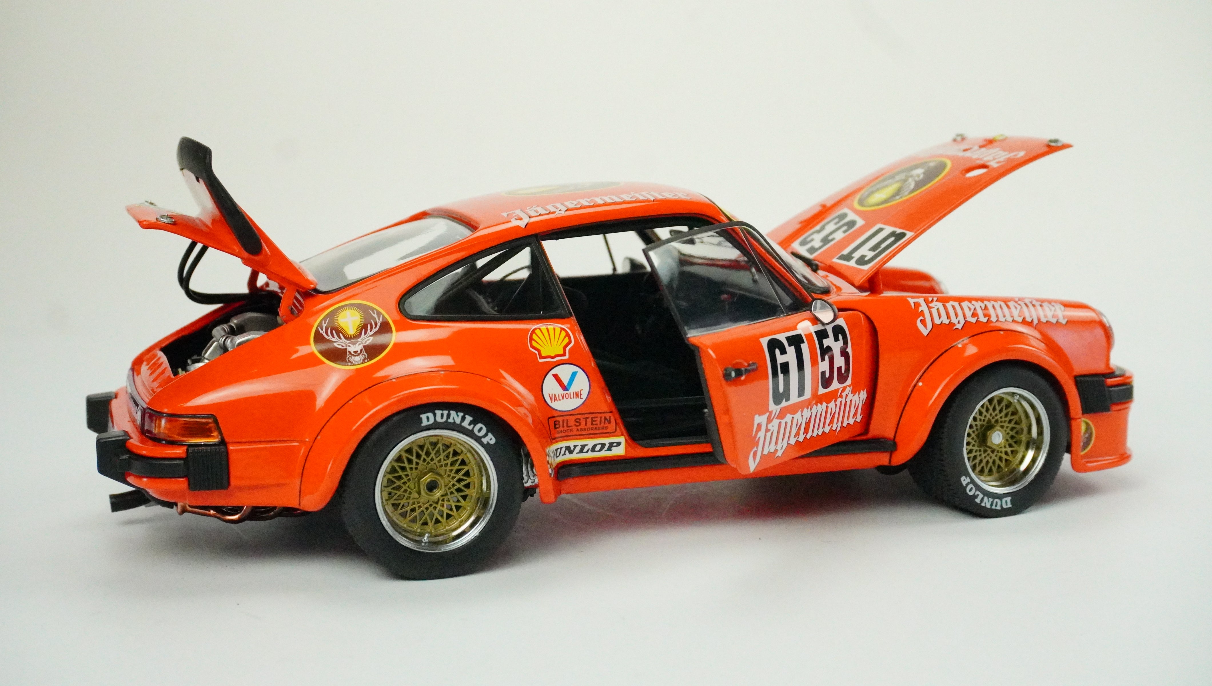 Porsche 934 RSR Jägermeister Racing Nr.53 1:18