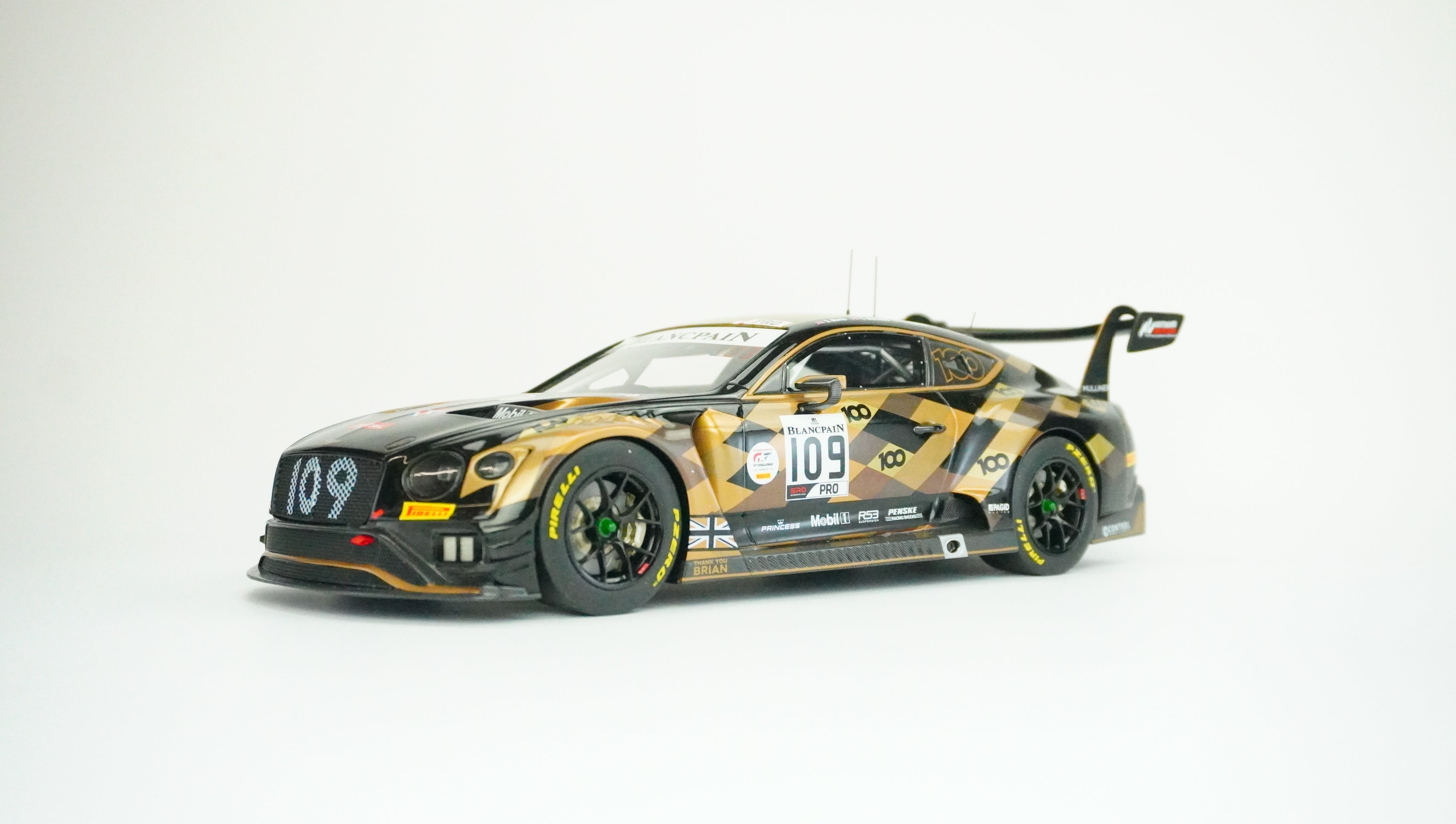 Bentley Continental GT3 No. 109 Limited 2019 1:18