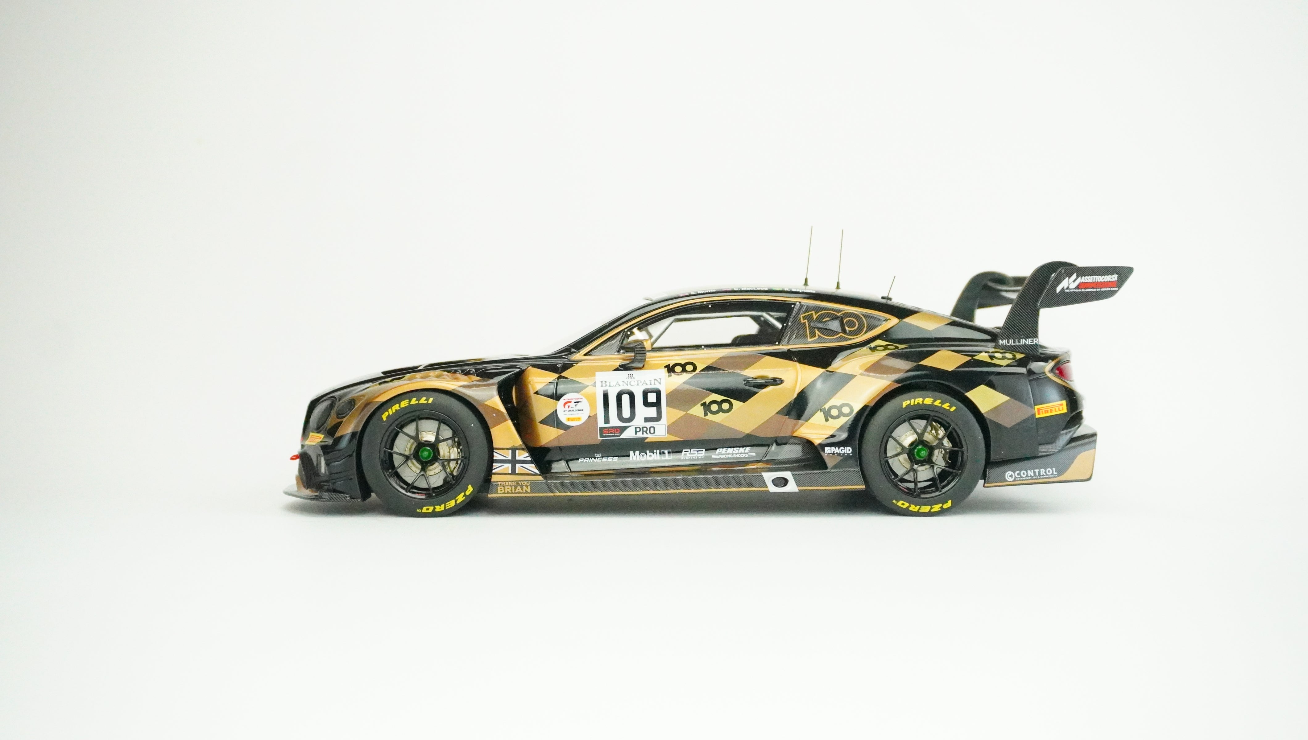 Bentley Continental GT3 No. 109 Limited 2019 1:18