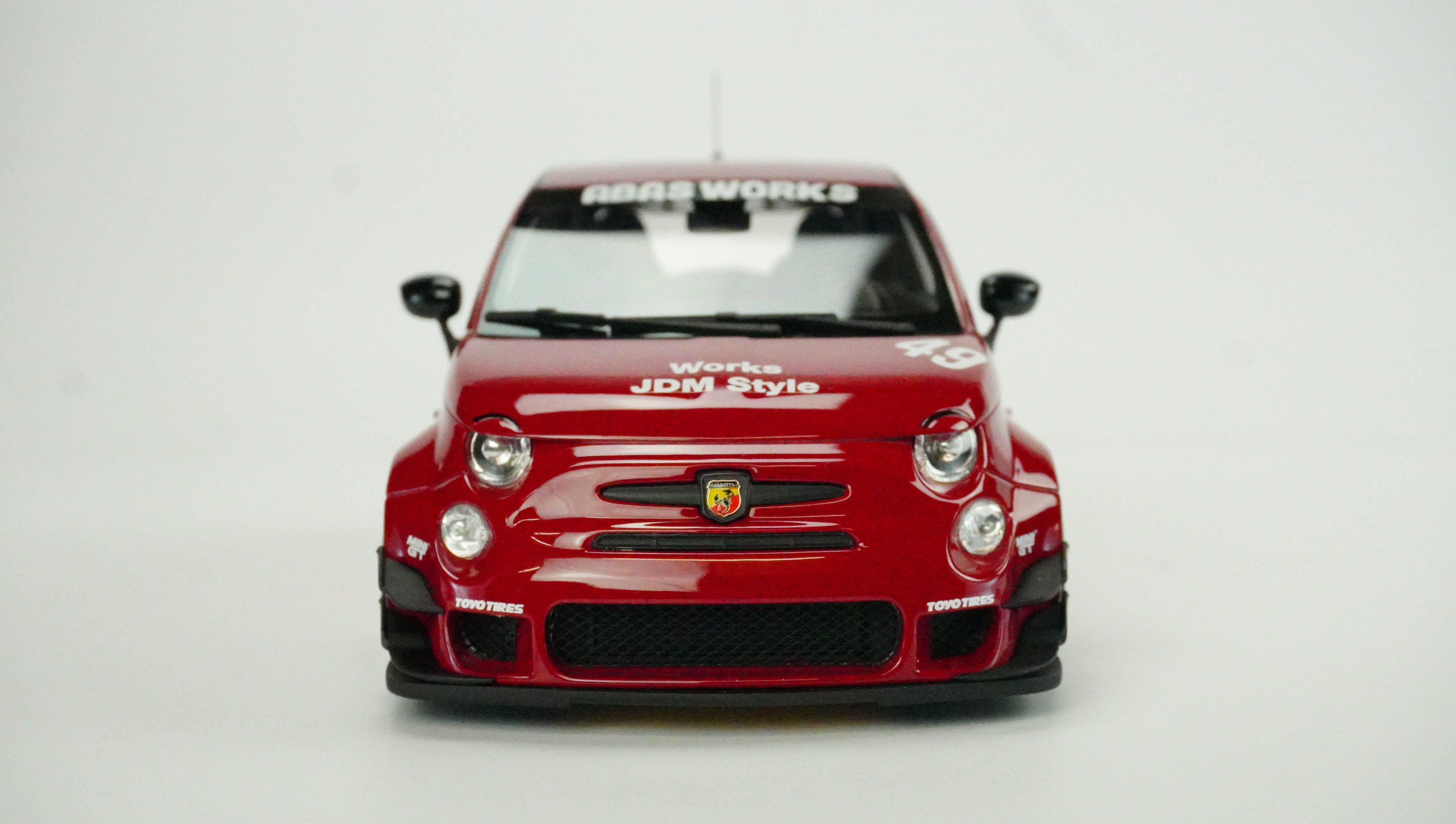 Fiat Abarth 595 LBW Racing Nr.49 1:18